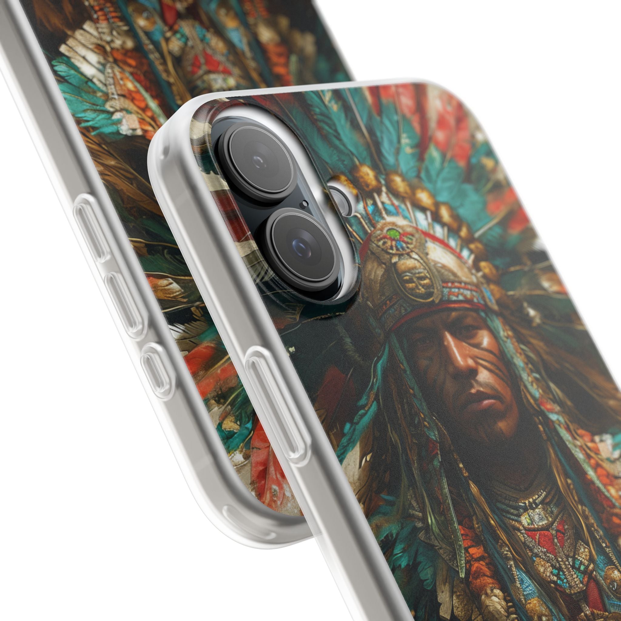 Feathered Majesty iPhone 16 Plus Case - Soft