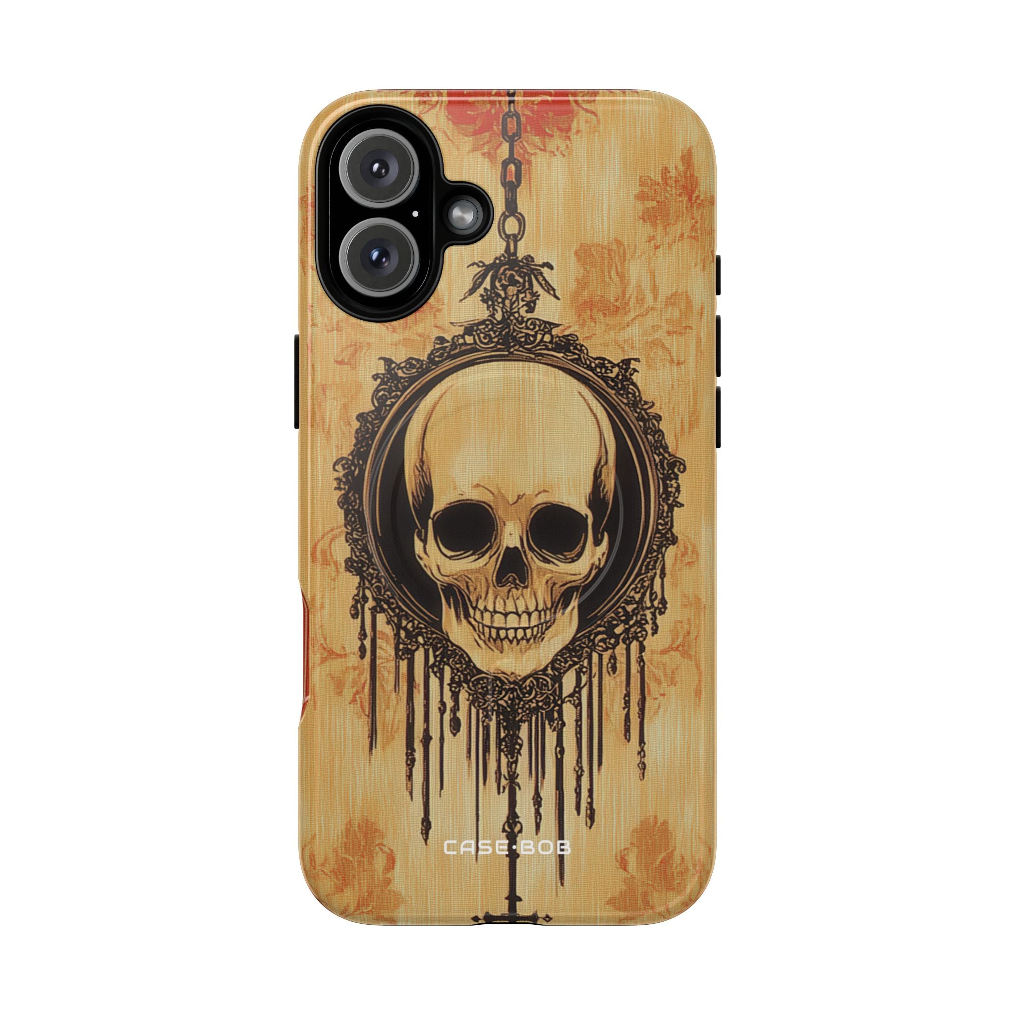 Skull Pendant iPhone 16 Plus Skal - Tough+