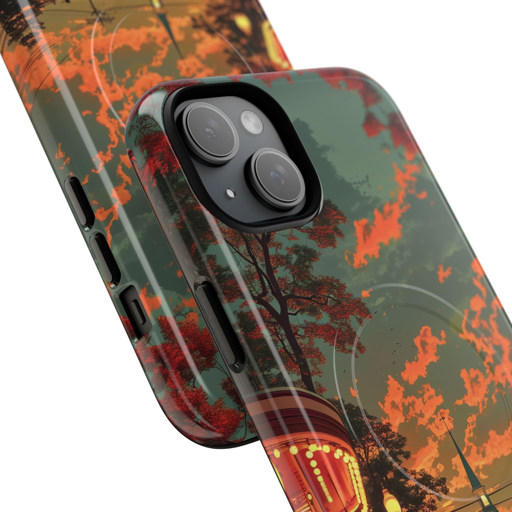 Crimson Classic iPhone 15 Plus Case - Tough+