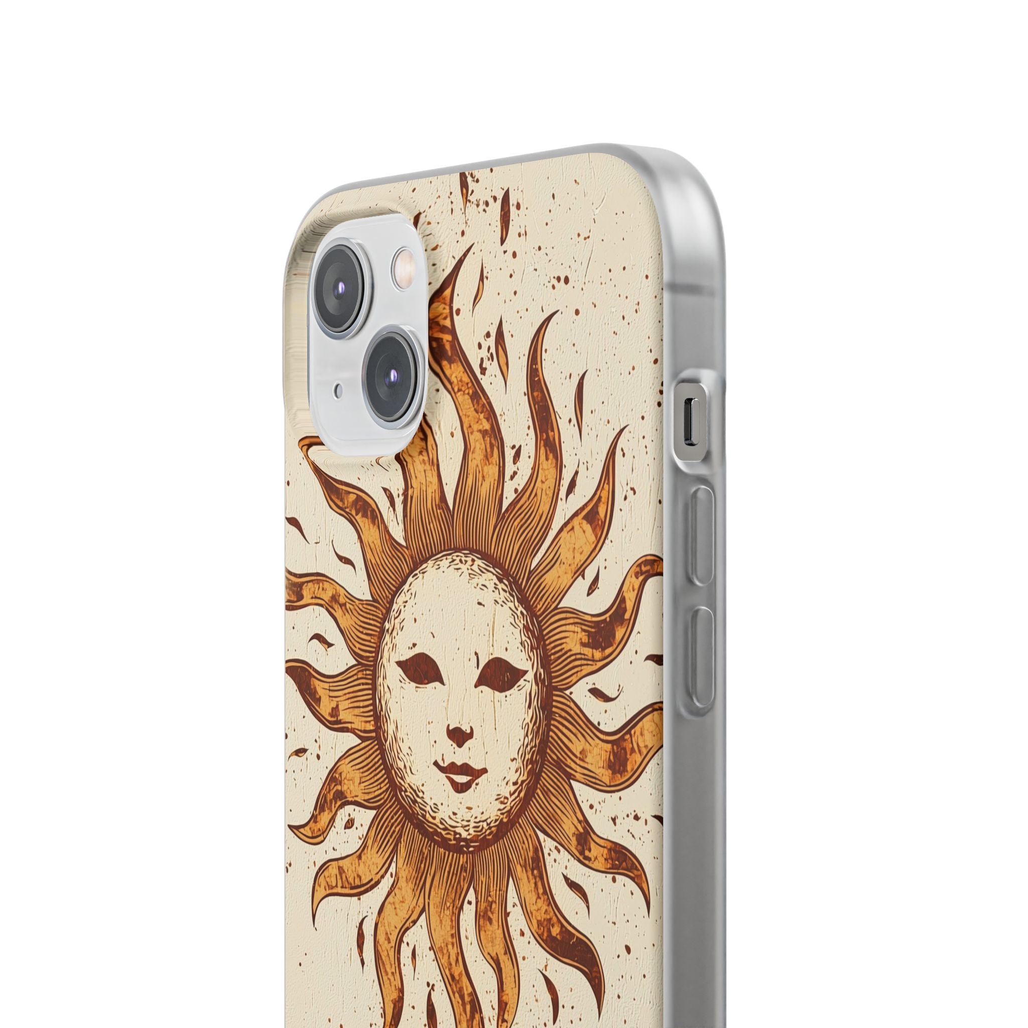 Rustic Solar Mask · Soft Mobilskal för iPhone