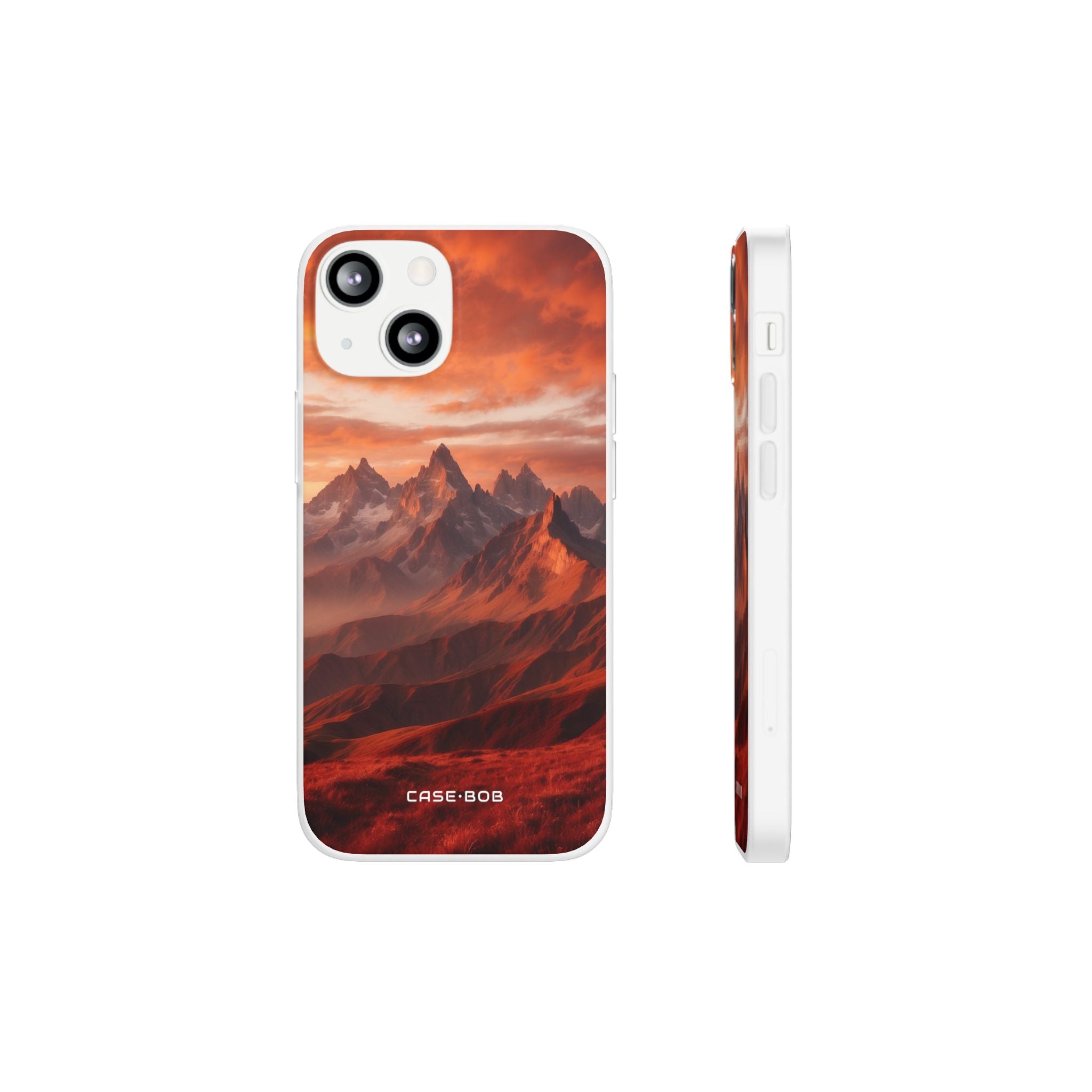Jagged Glow iPhone 13 mini Case - Soft