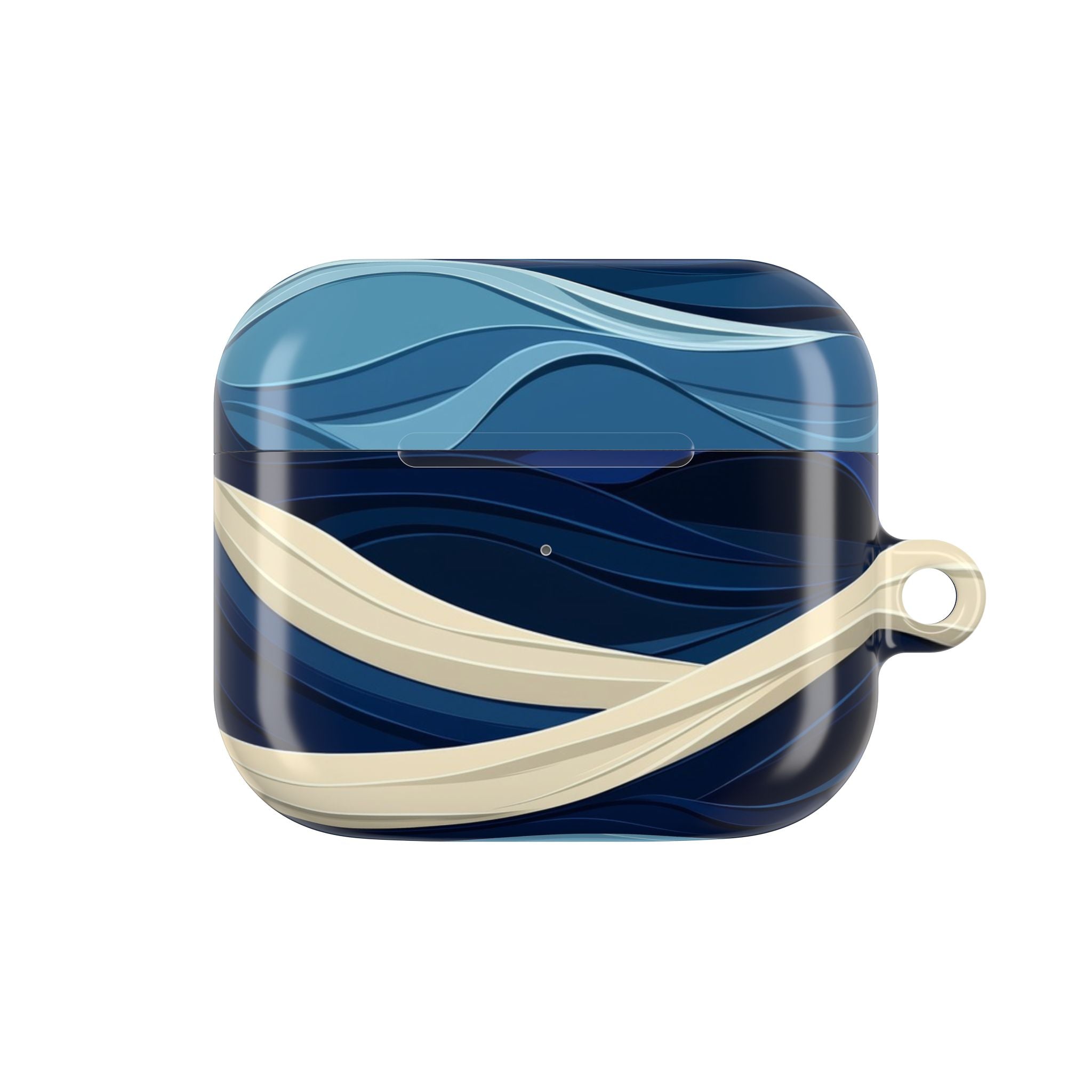 Blue Wave Flow - AirPods Case