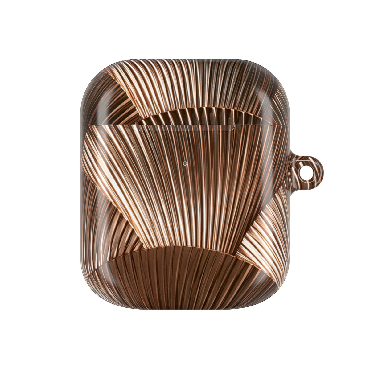 Rose Gilded Fan · Hard Case for AirPods & AirPods Pro · Gold