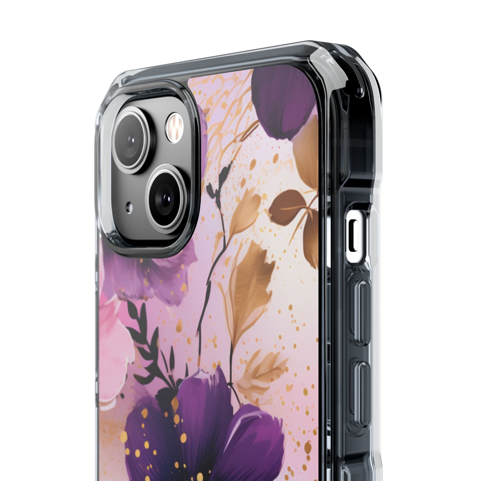 Gilded Violet Bloom · Impact Custodia per iPhone · Magsafe