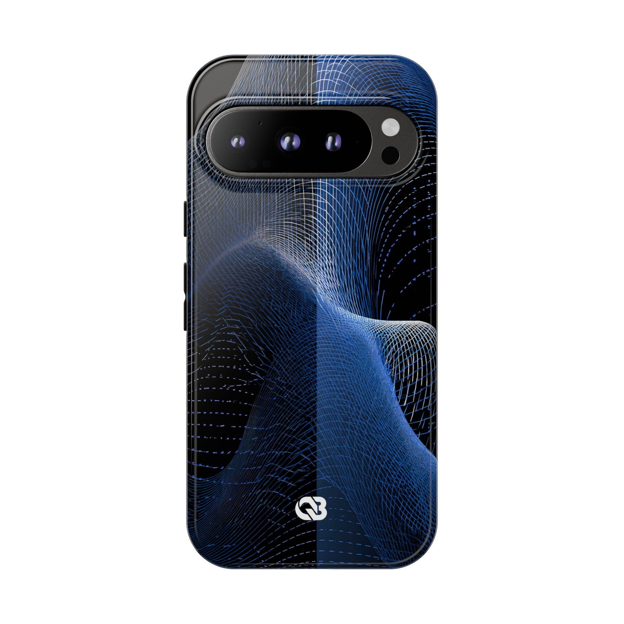 Blue Tough Phone Case for Google Pixel - Electric Blue Flux