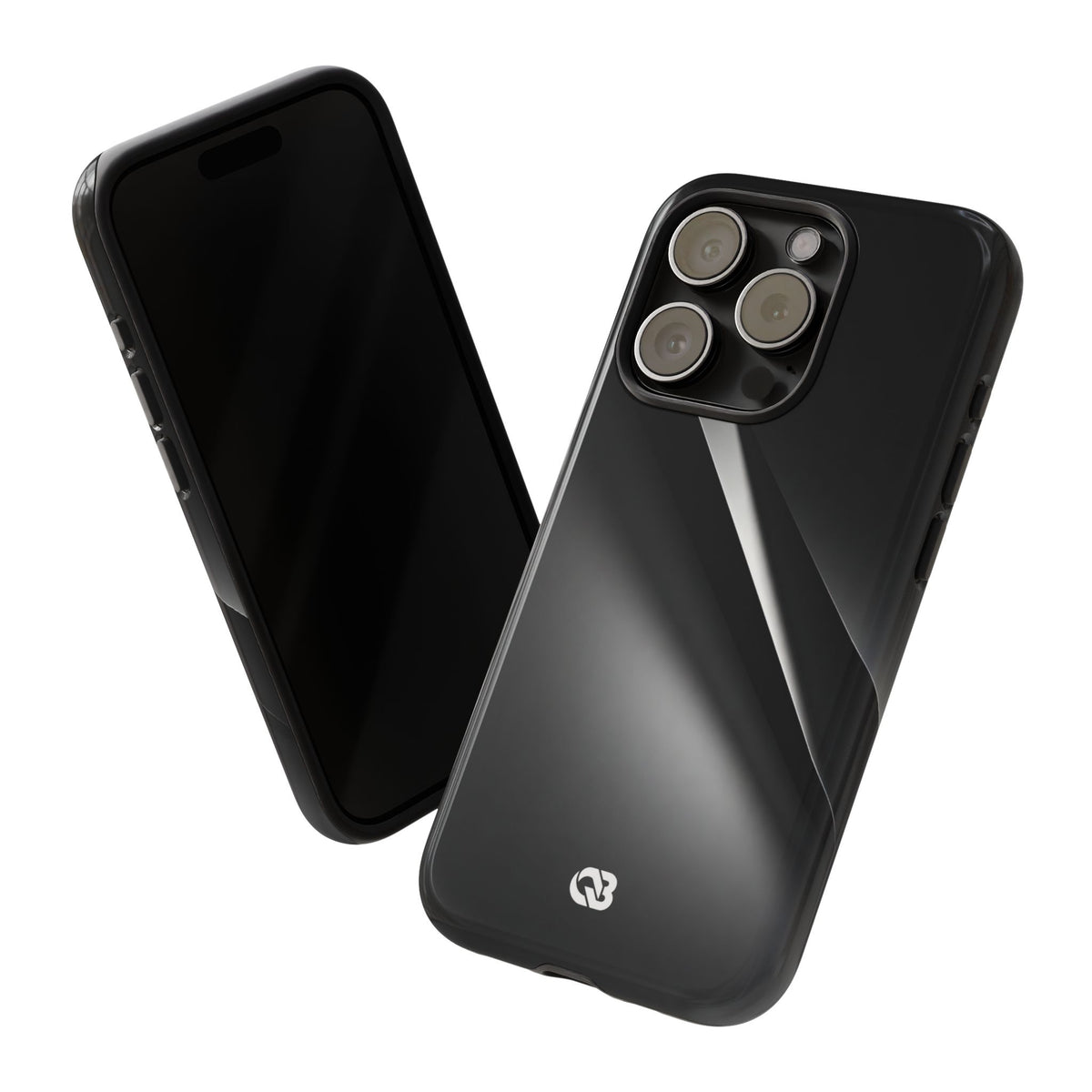 Obsidian Ridge · Tough Phone Case for iPhone · Black