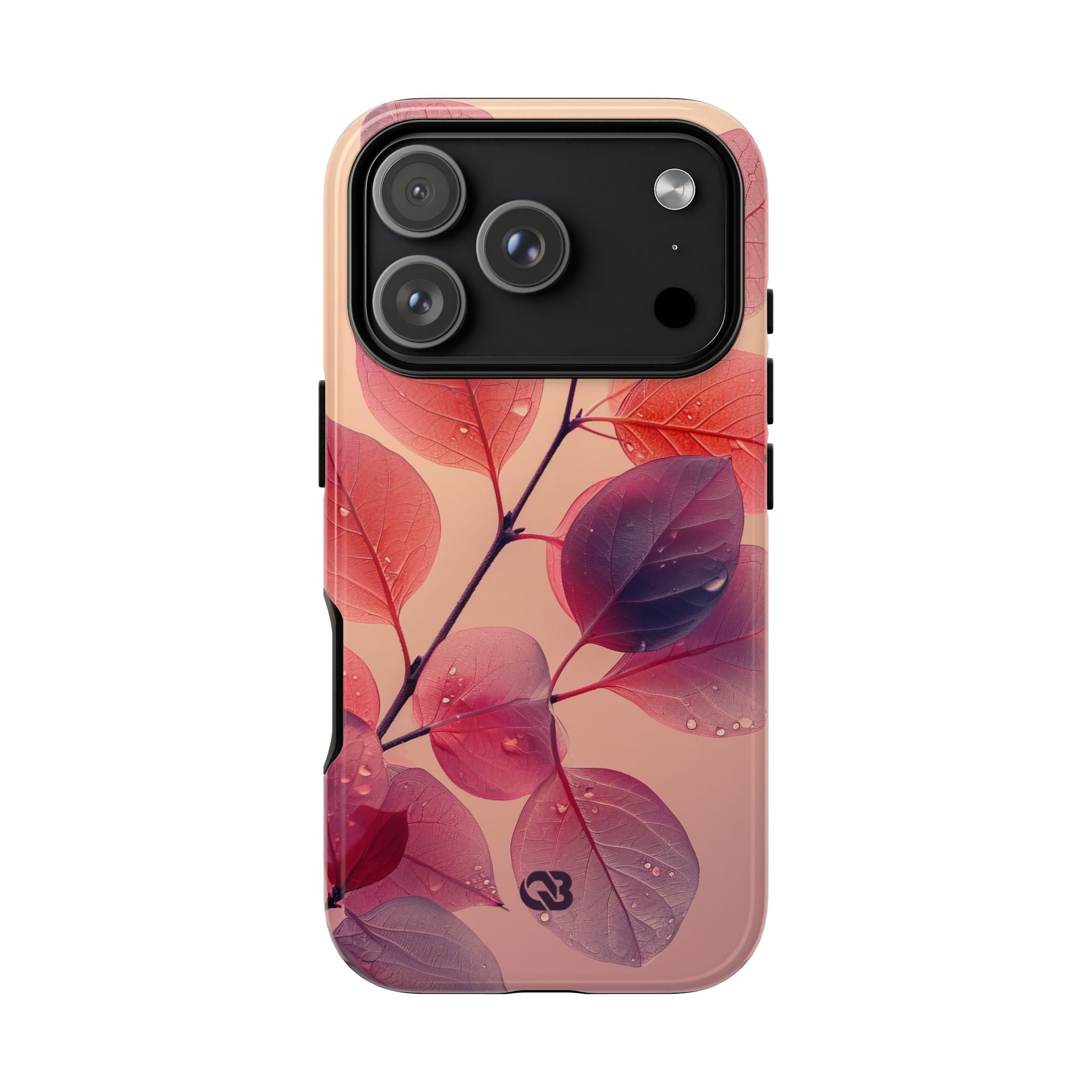 Dewy Magenta Foliage · Tough Phone Case for iPhone