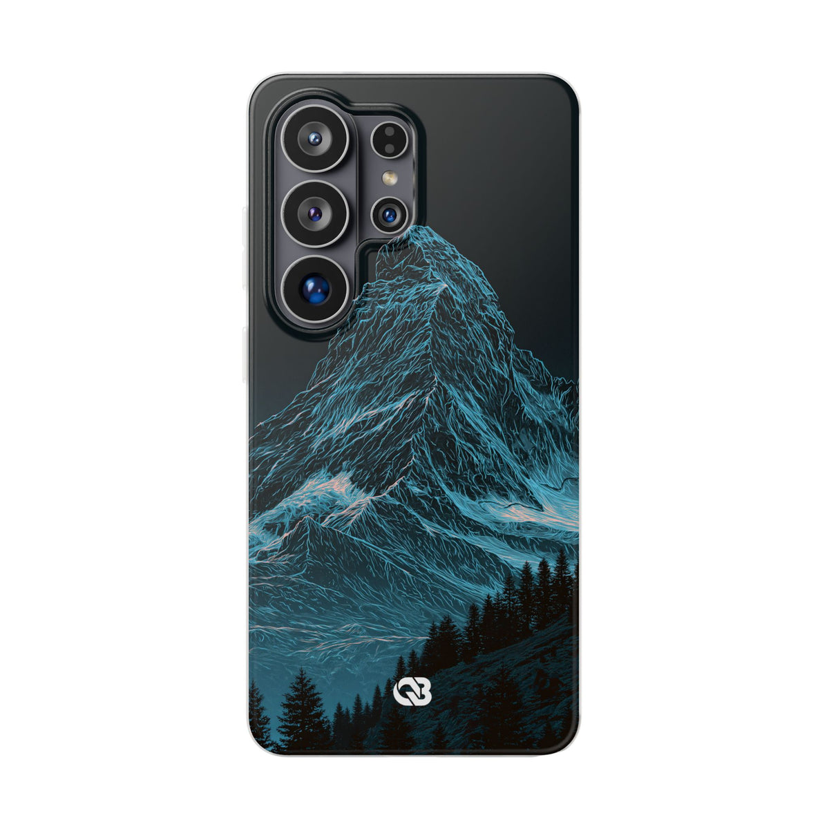 Glacial Alpine Peak · Lite Phone Case for Samsung · Blue