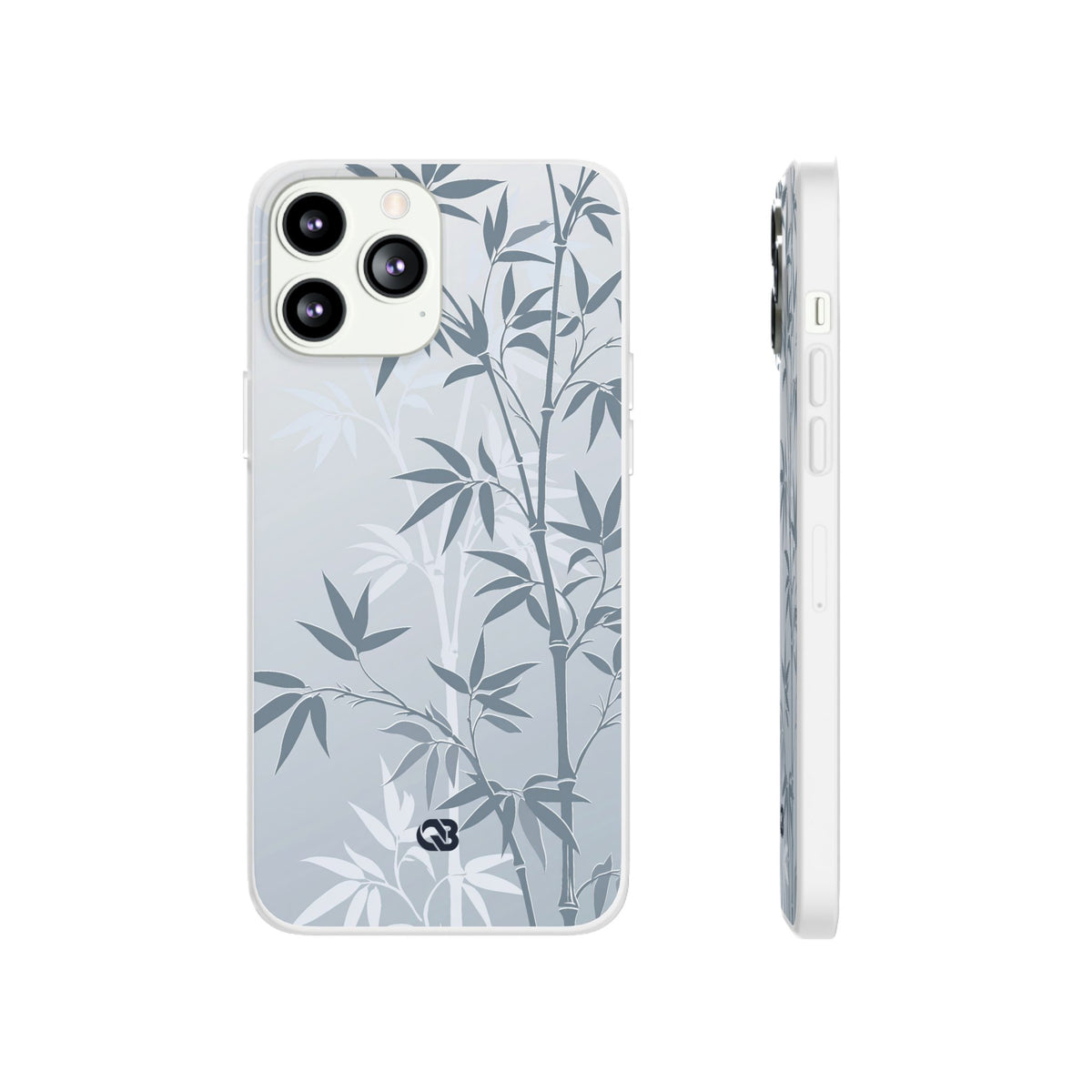 Misty Bamboo Grove · Lite Phone Case for iPhone · Blue
