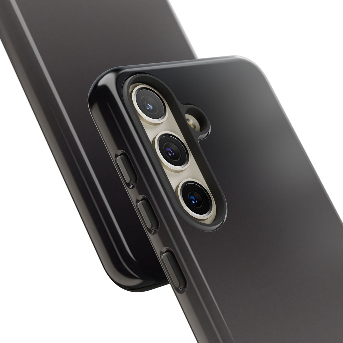 Grey Tough Phone Case for Samsung - Obsidian Ash Fade