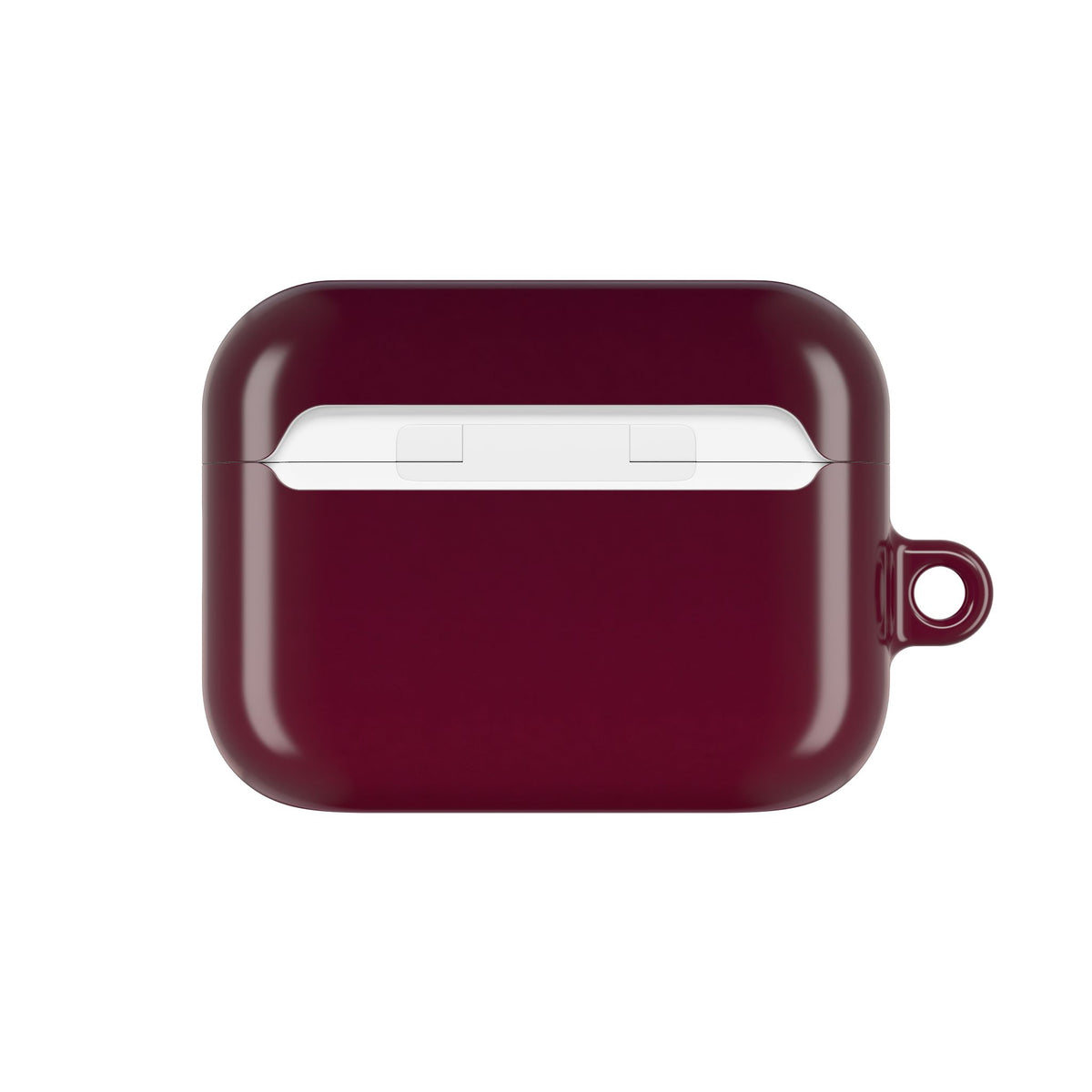 Bordeaux Spectrum · Hard Case for AirPods & AirPods Pro · Red