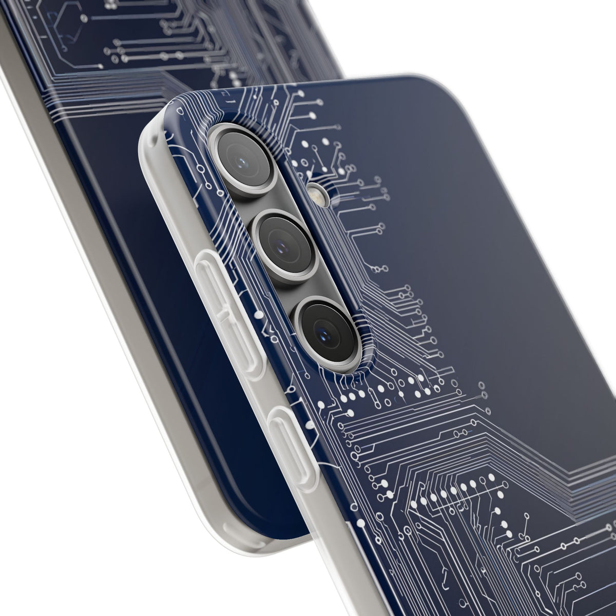 Blue Lite Phone Case for Samsung - Cobalt Data Stream