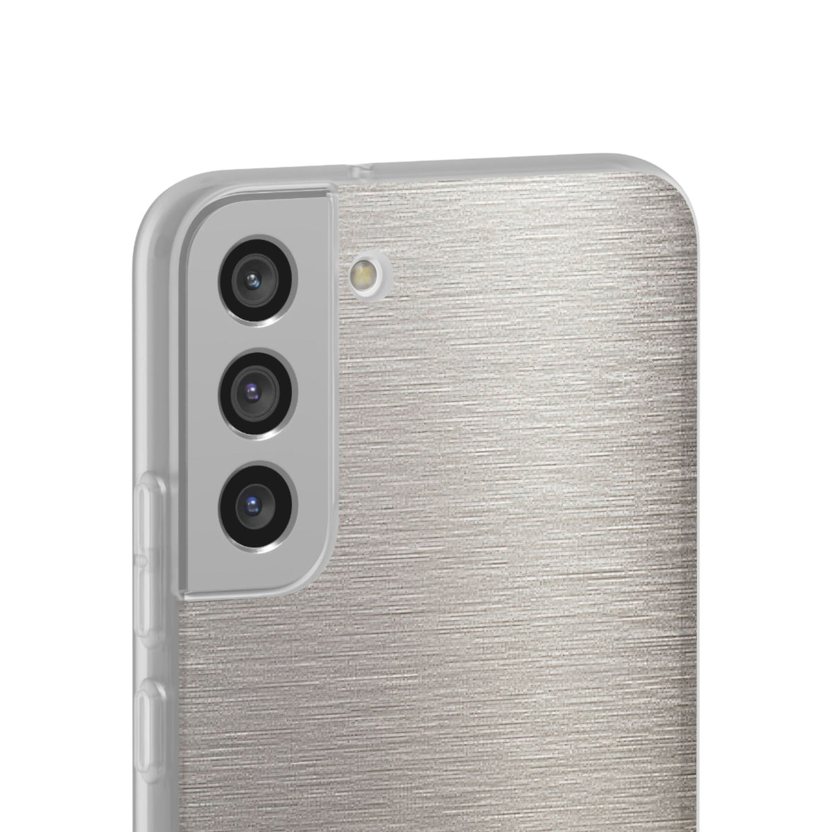 Grey Lite Phone Case for Samsung - Brushed Nickel Linen