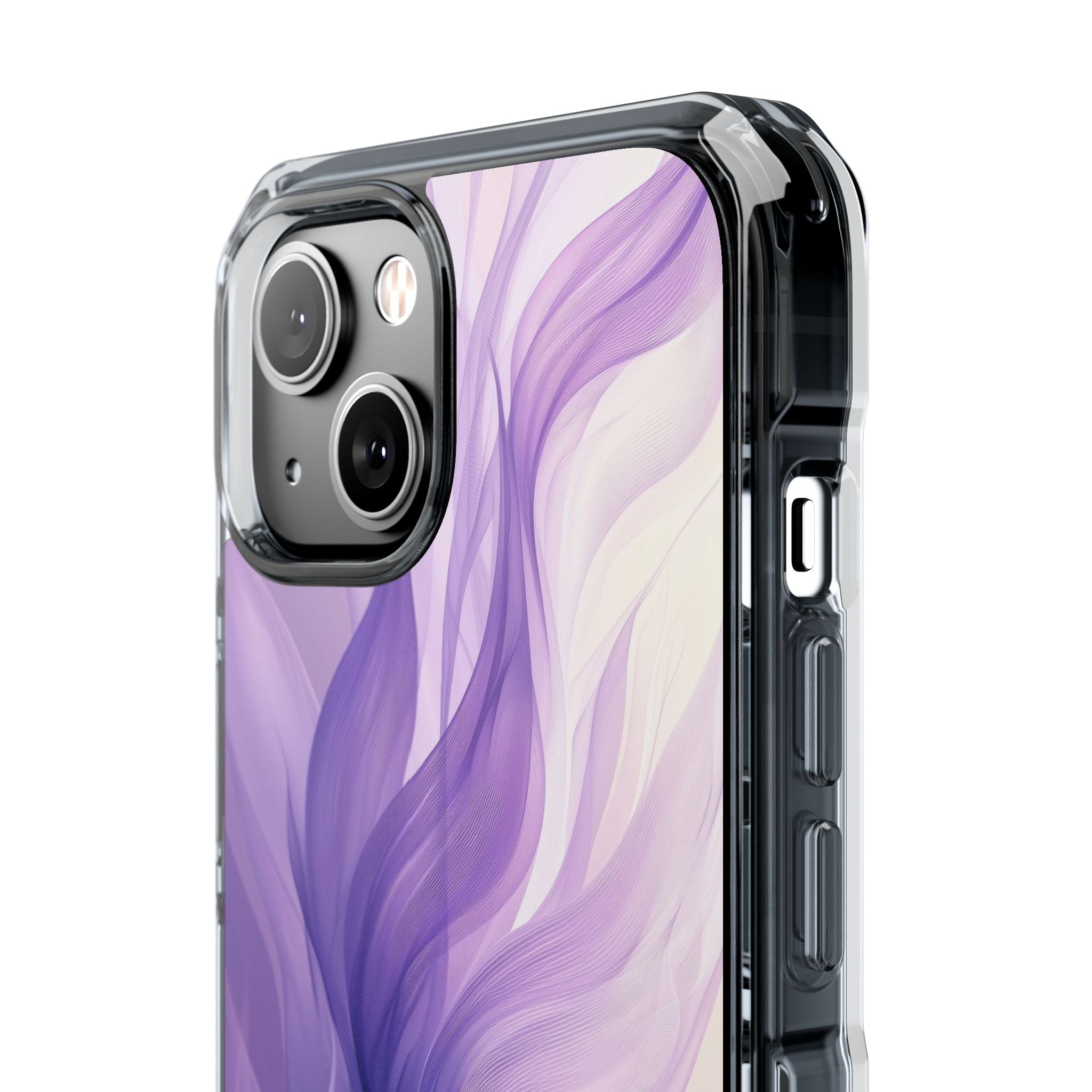 Amethyst Silk Waves · Impact Phone Case for iPhone · Magsafe