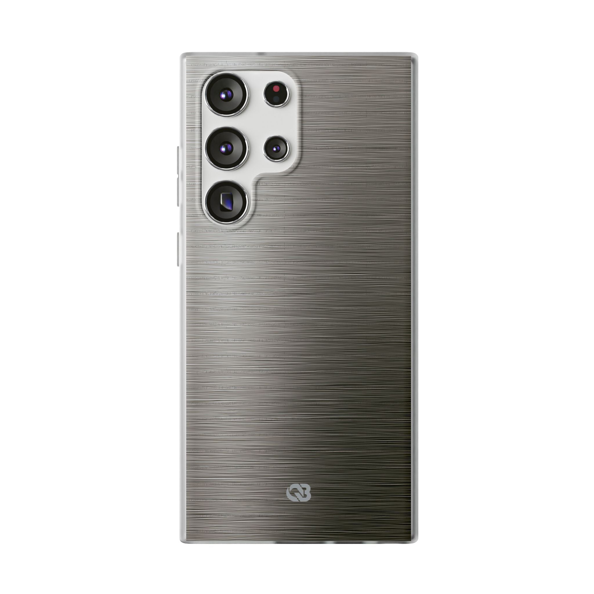 Grey Lite Phone Case for Samsung - Brushed Industrial Steel