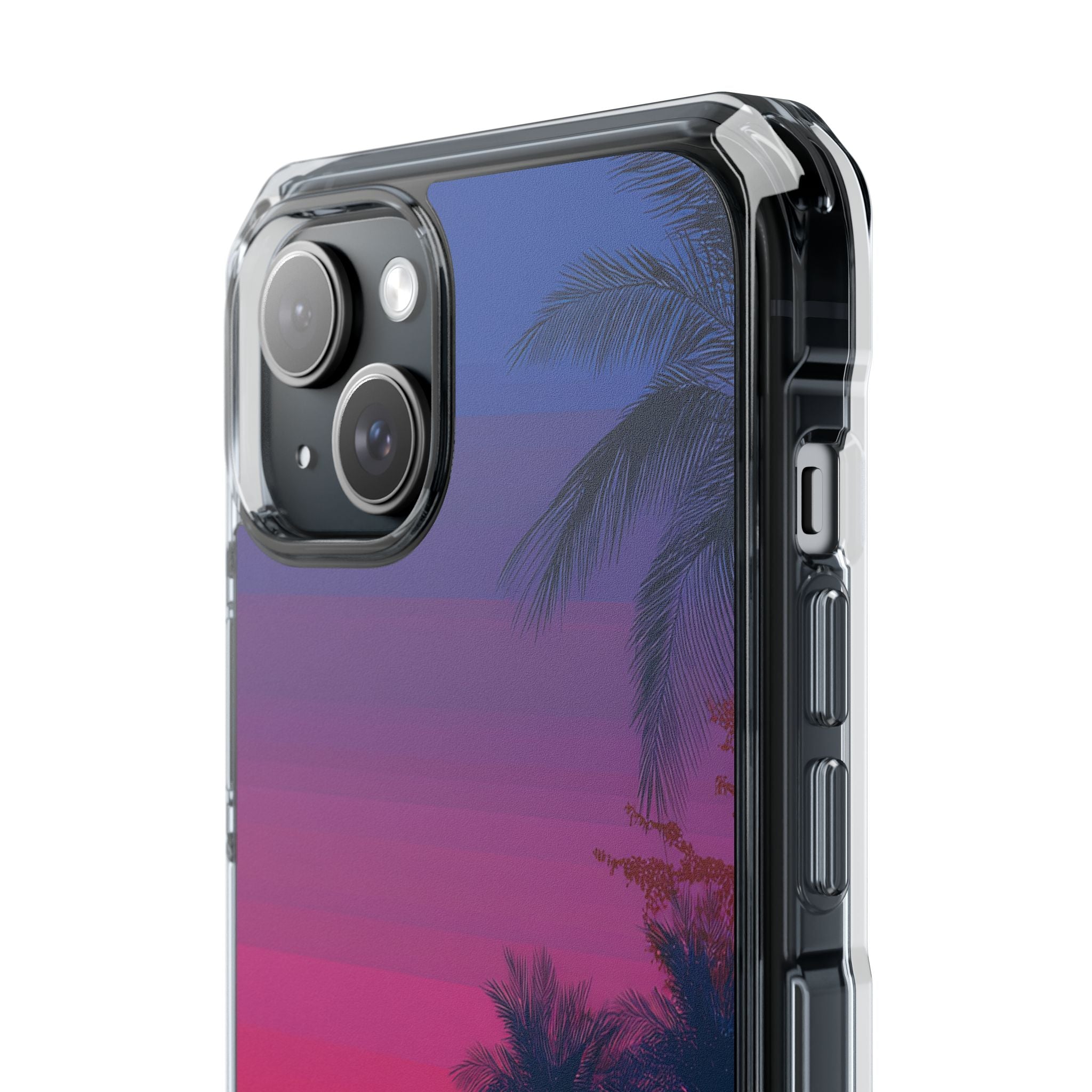Neon Horizon Palms · Impact Phone Case for iPhone · Magsafe