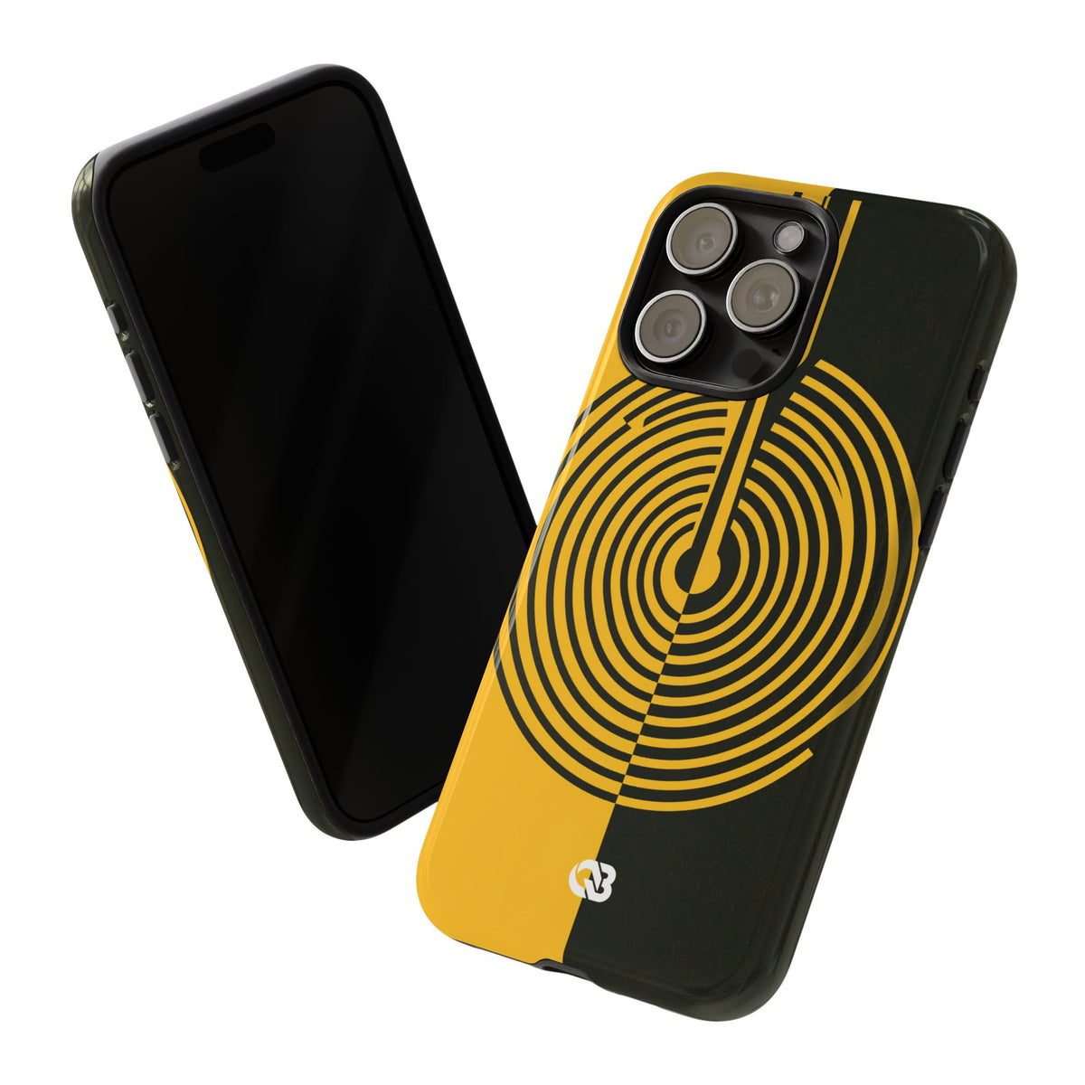 Orbital Resonance · Tough Phone Case for iPhone · Yellow
