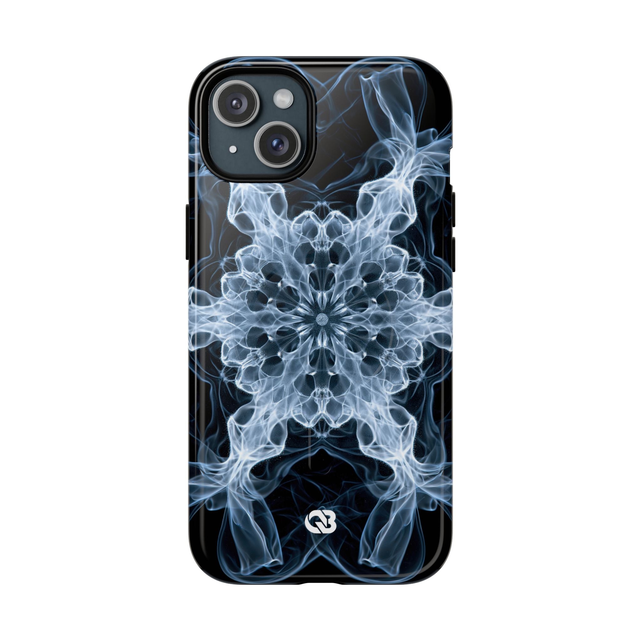 Blue Tough 2.0 Magsafe Phone Case for iPhone - Glacial Smoke Crown