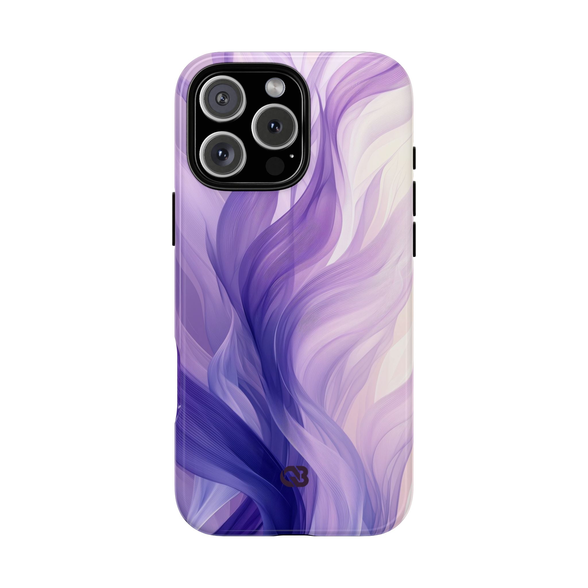 Amethyst Silk Waves · Tough Phone Case for iPhone