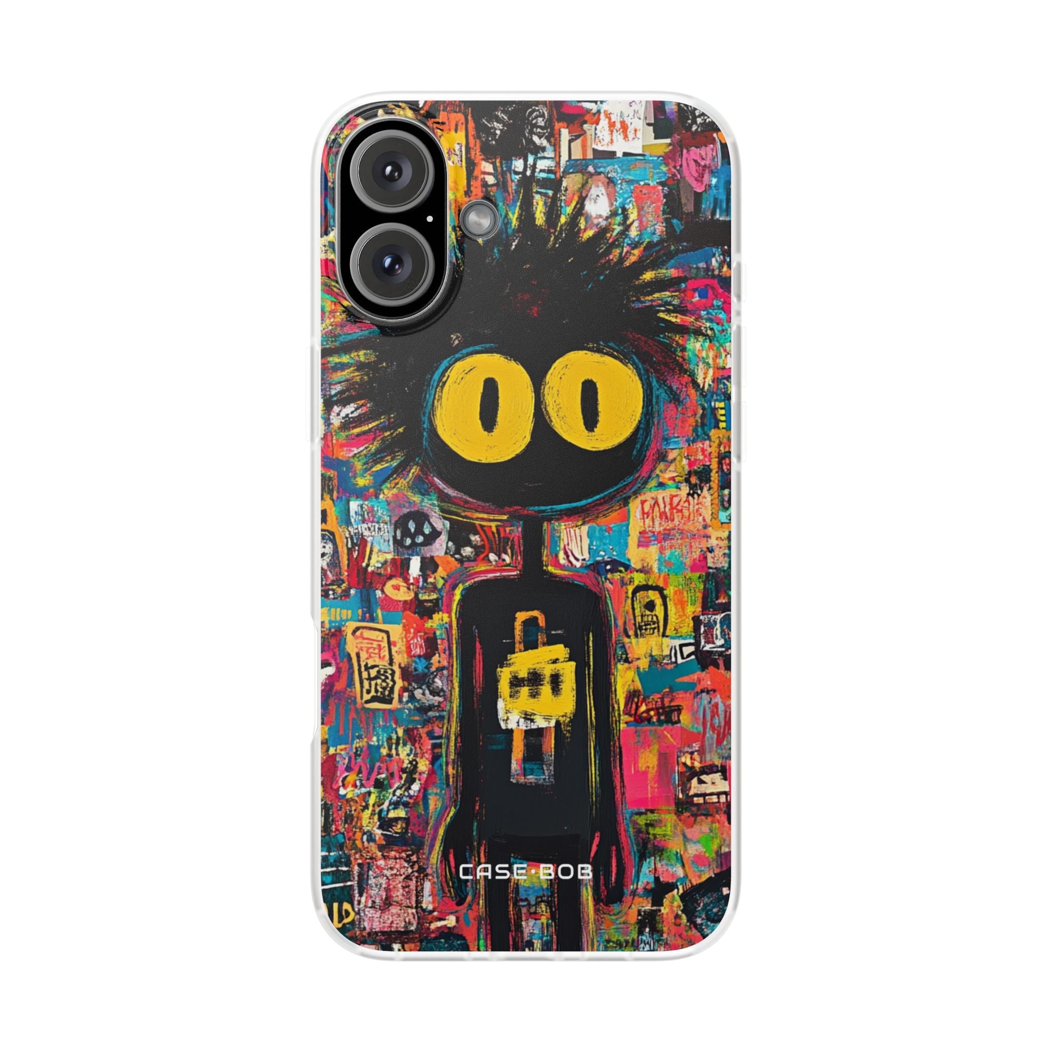 Spiky Shadow iPhone 16 Plus Case - Soft - CASE•BOB