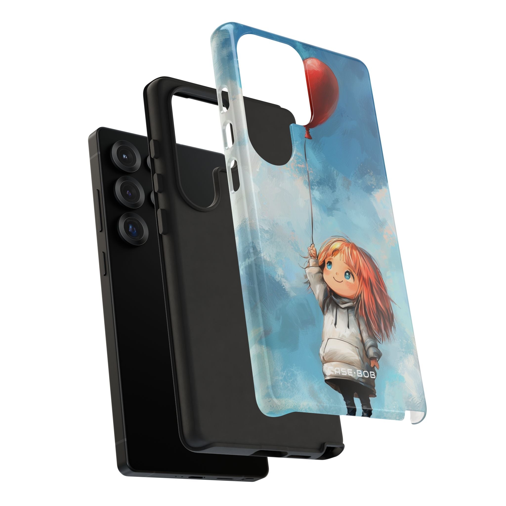 Heart Balloon Whimsy Samsung S25 Ultra Case - Tough