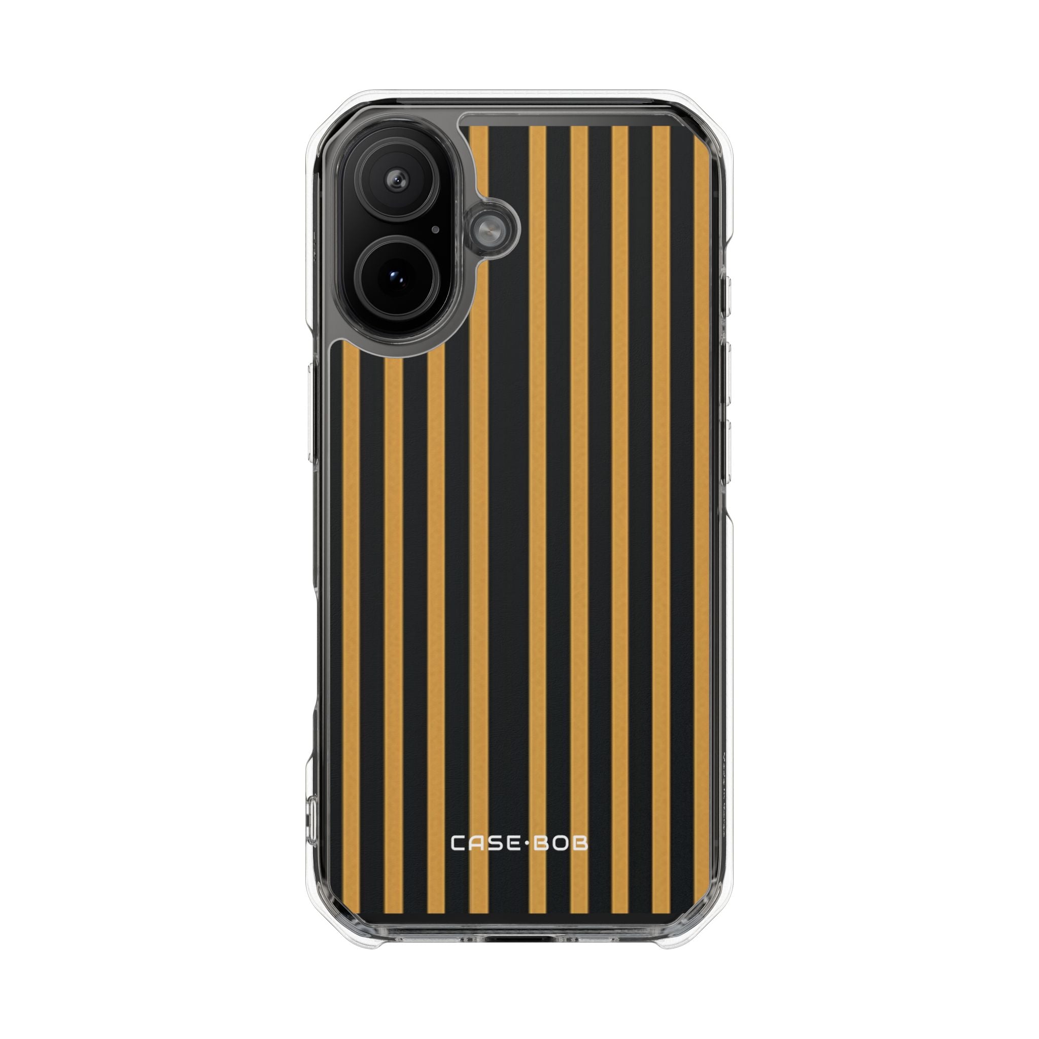 Gold Stripe Rhythm iPhone 17 Case - Impact