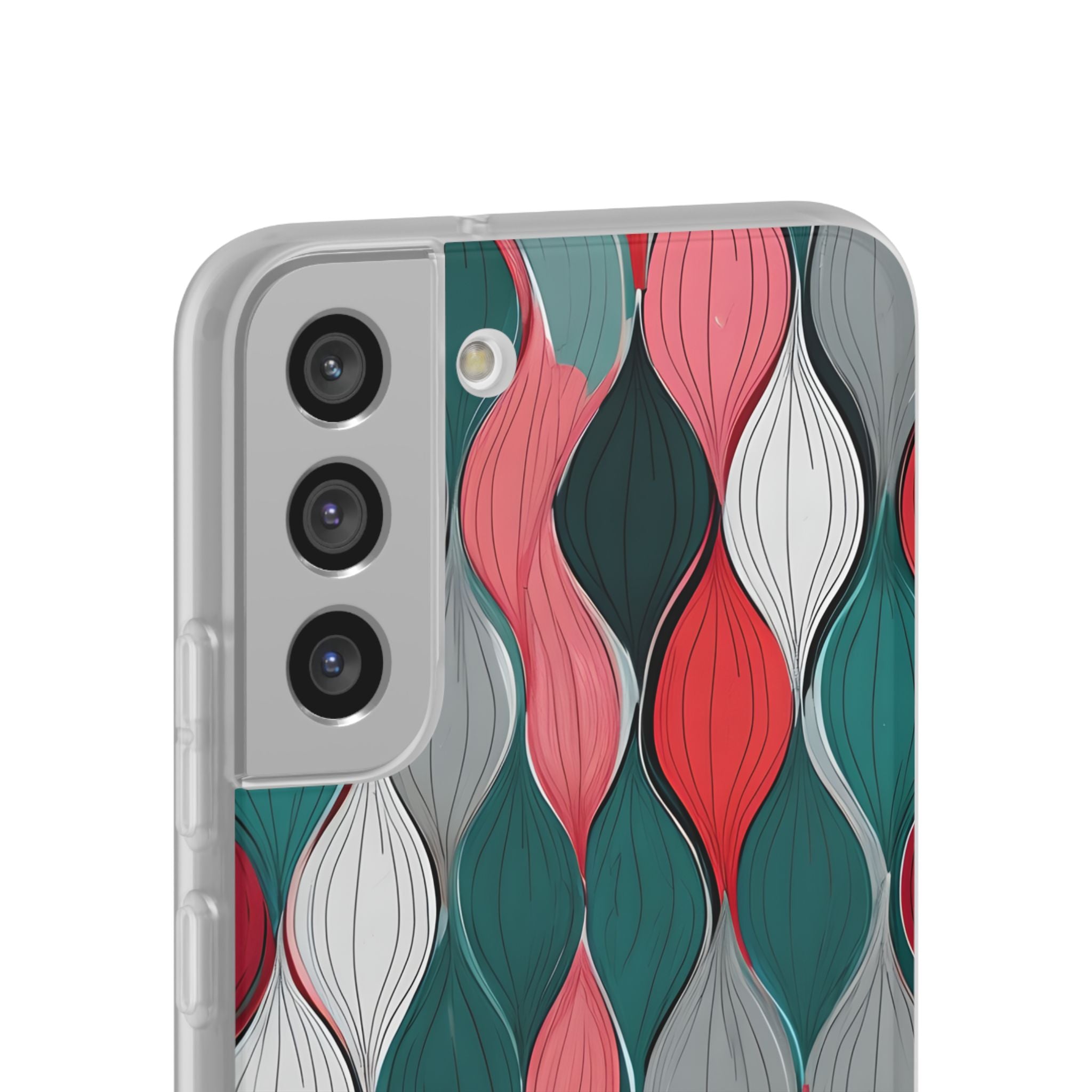 Slate Rose Ripple · Soft Phone Case for Samsung