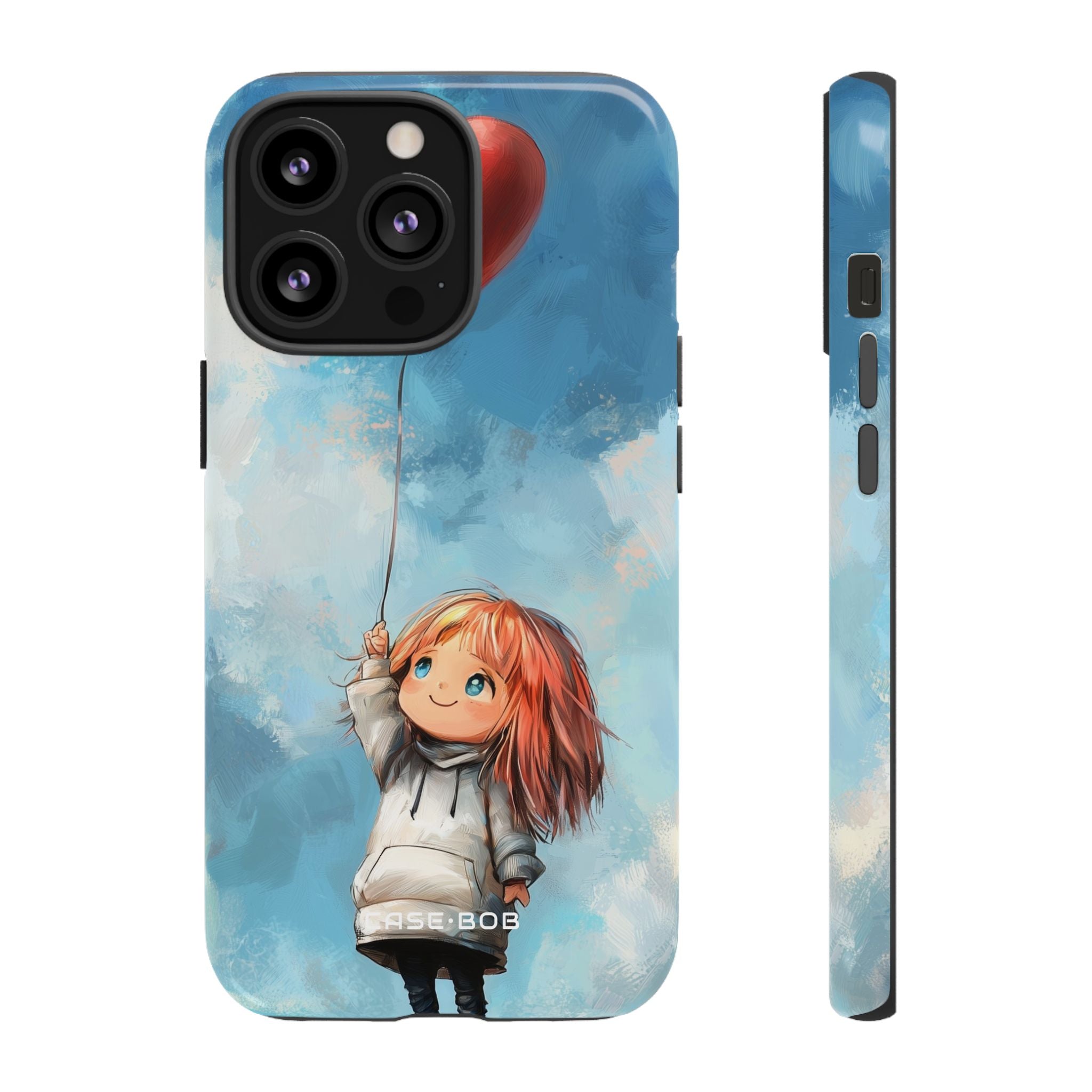 Heart Balloon Whimsy iPhone 13 Pro Case - Tough