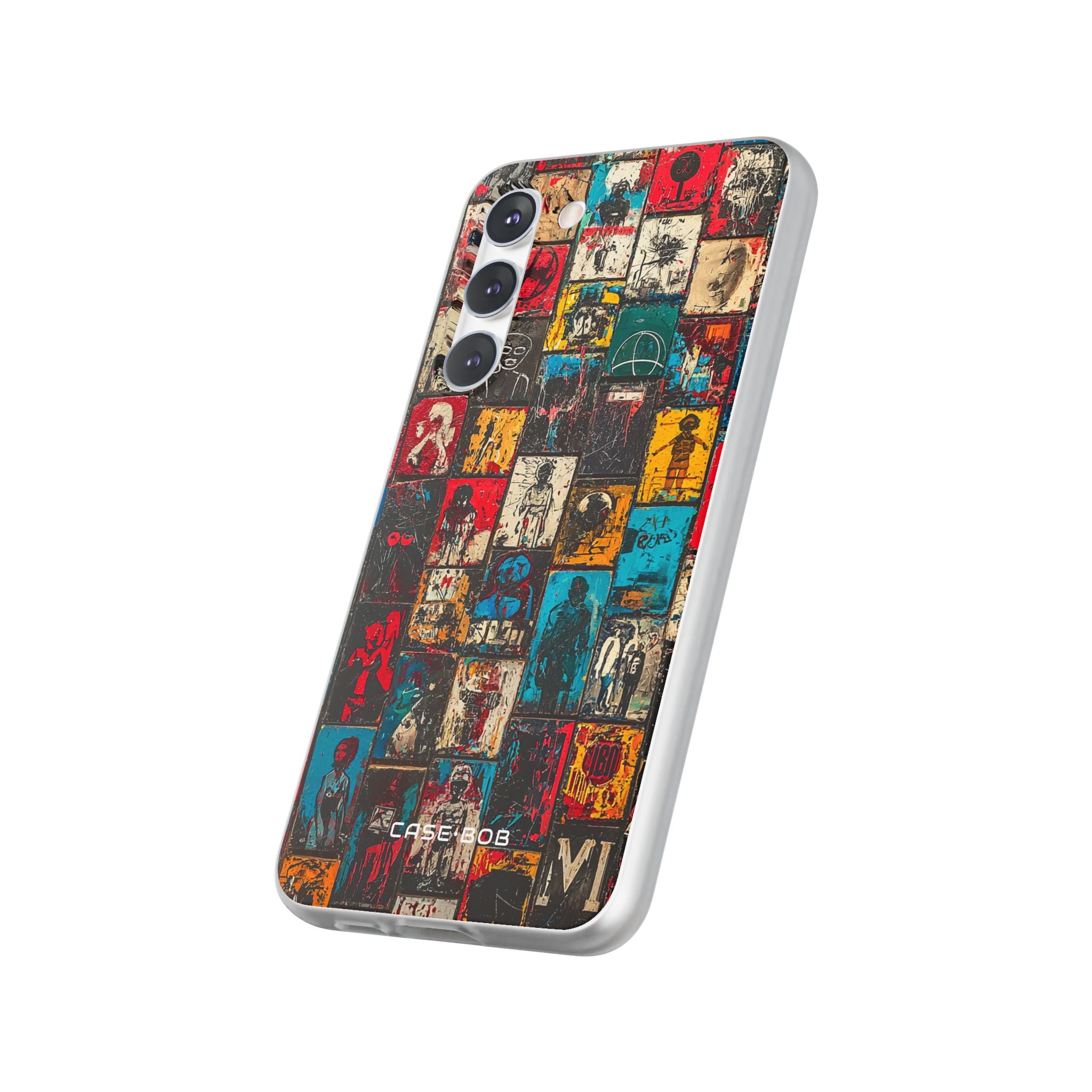 Figured Grid Samsung S23 Plus Case - Soft