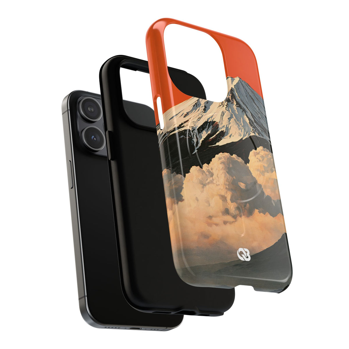 Sacred Peak Fuji · Tough 2.0 Magnetic Phone Case for iPhone · Orange