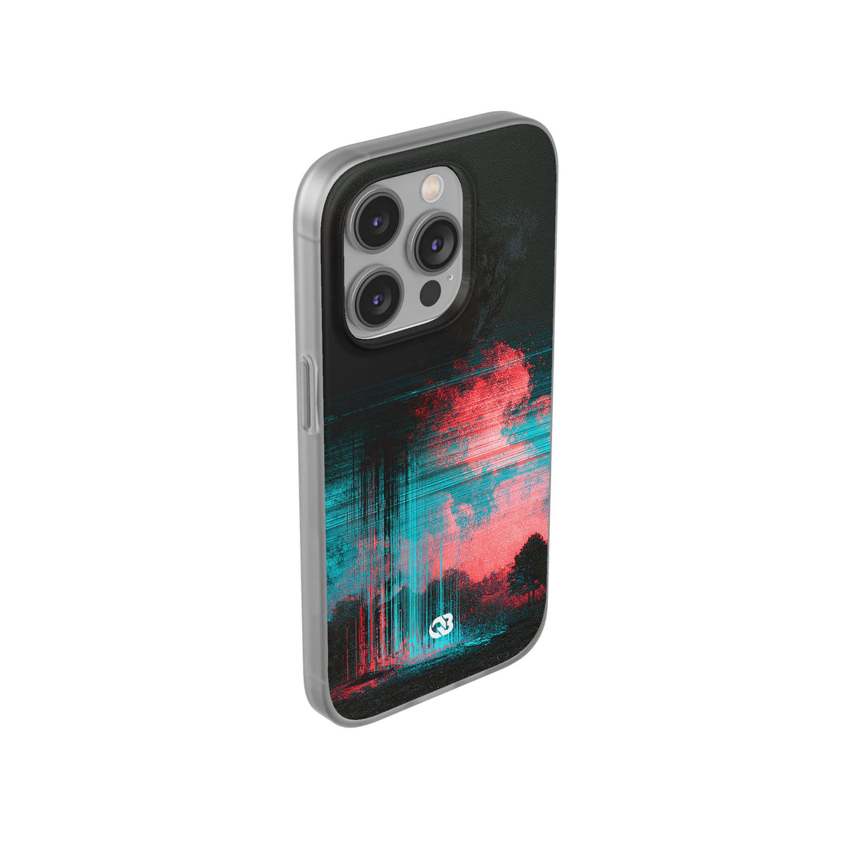 Digital Signal Drift · Lite Phone Case for iPhone · Black