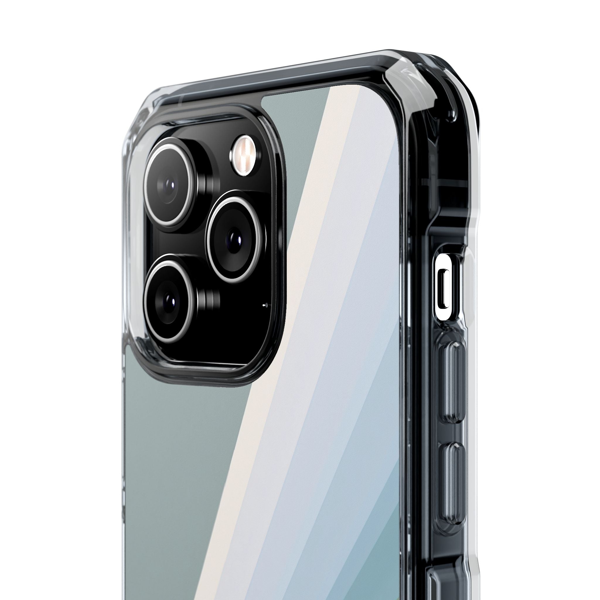 Green Impact MagSafe Phone Case for iPhone - Sage Prism Beam