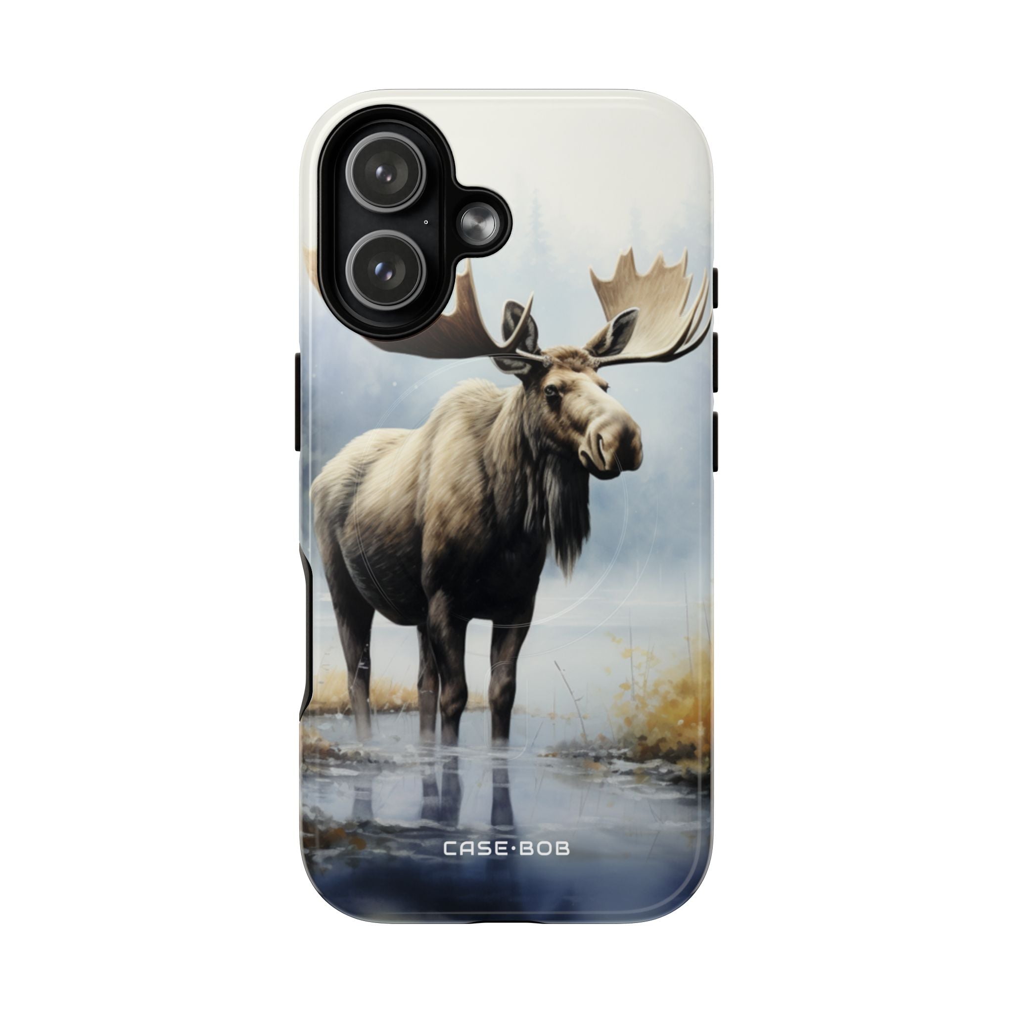 Moose Reflection iPhone 17 Case - Tough+ - CASE•BOB