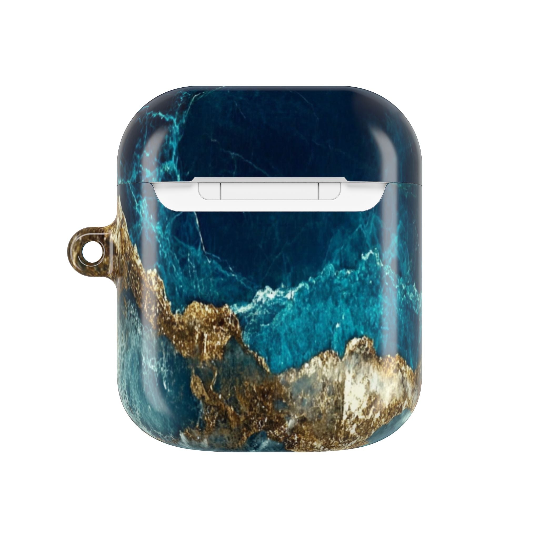 Golden Fracture Teal - AirPods Cover