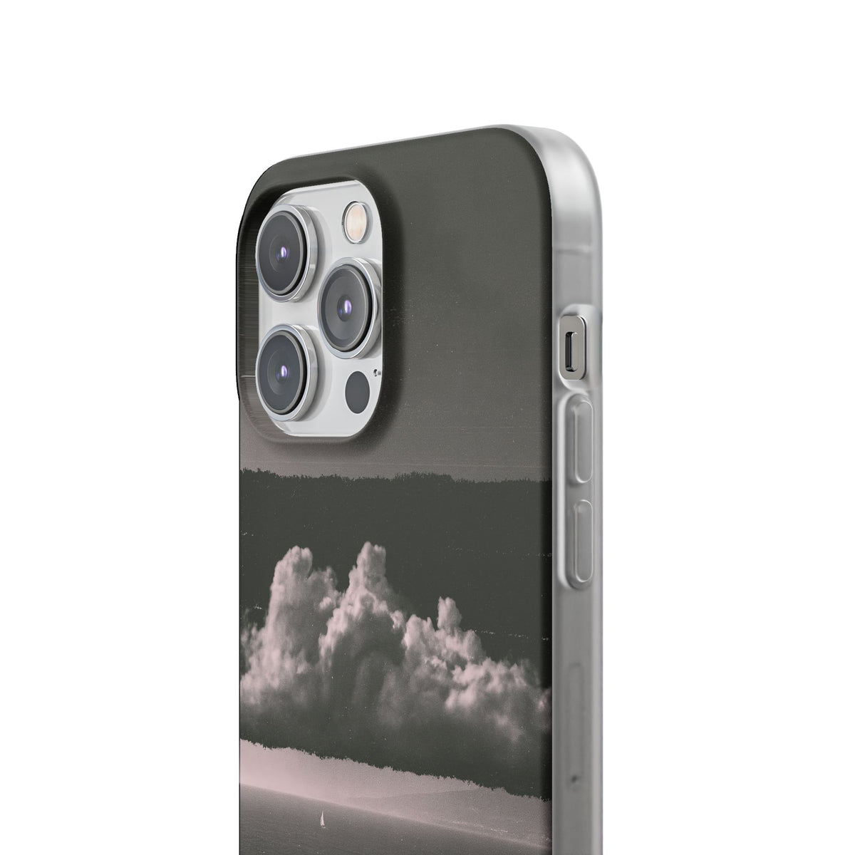 Crimson Horizon · Lite Phone Case for iPhone · Black