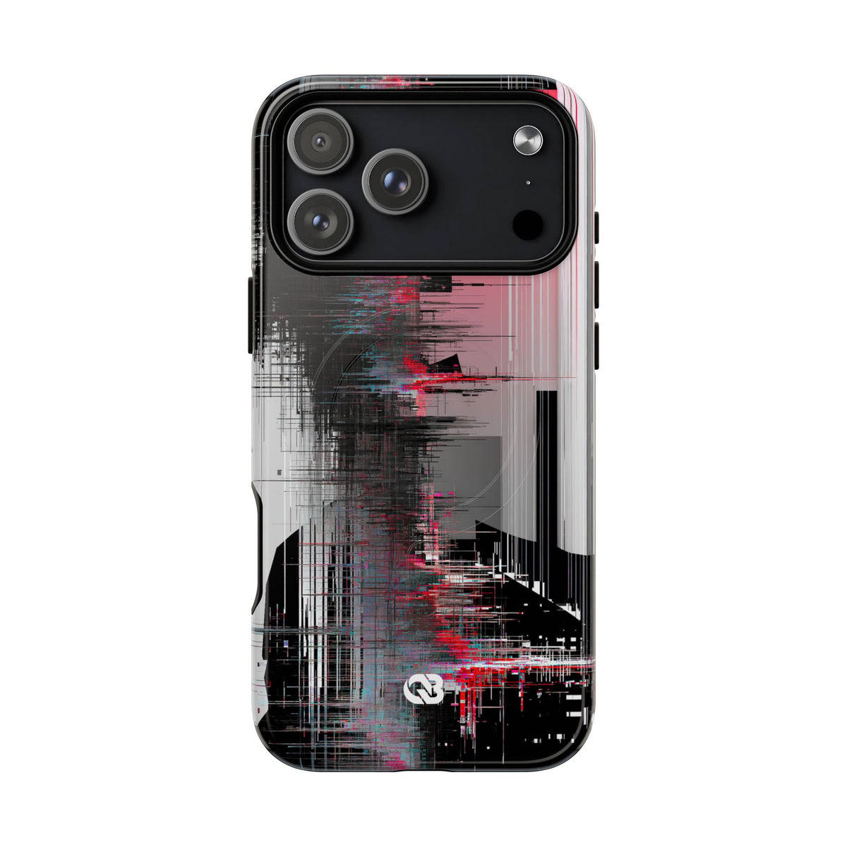 Black Tough 2.0 Magsafe Phone Case for iPhone - Crimson Data Leak