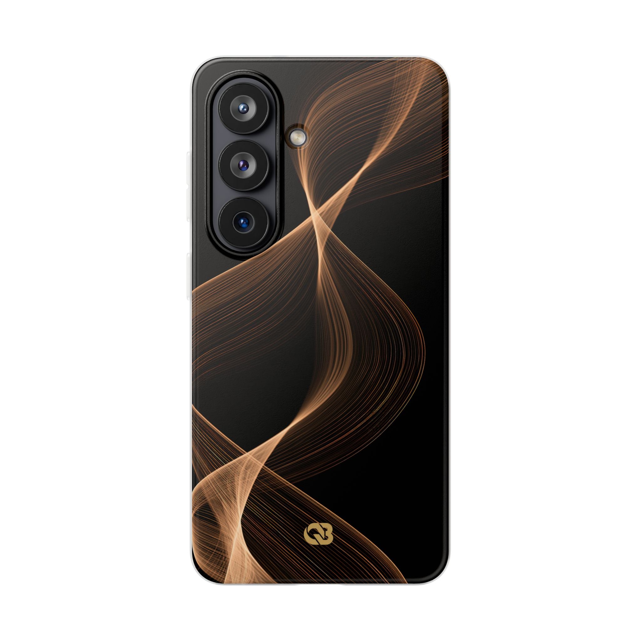 Brown Lite Phone Case for Samsung - Copper Silk Wave