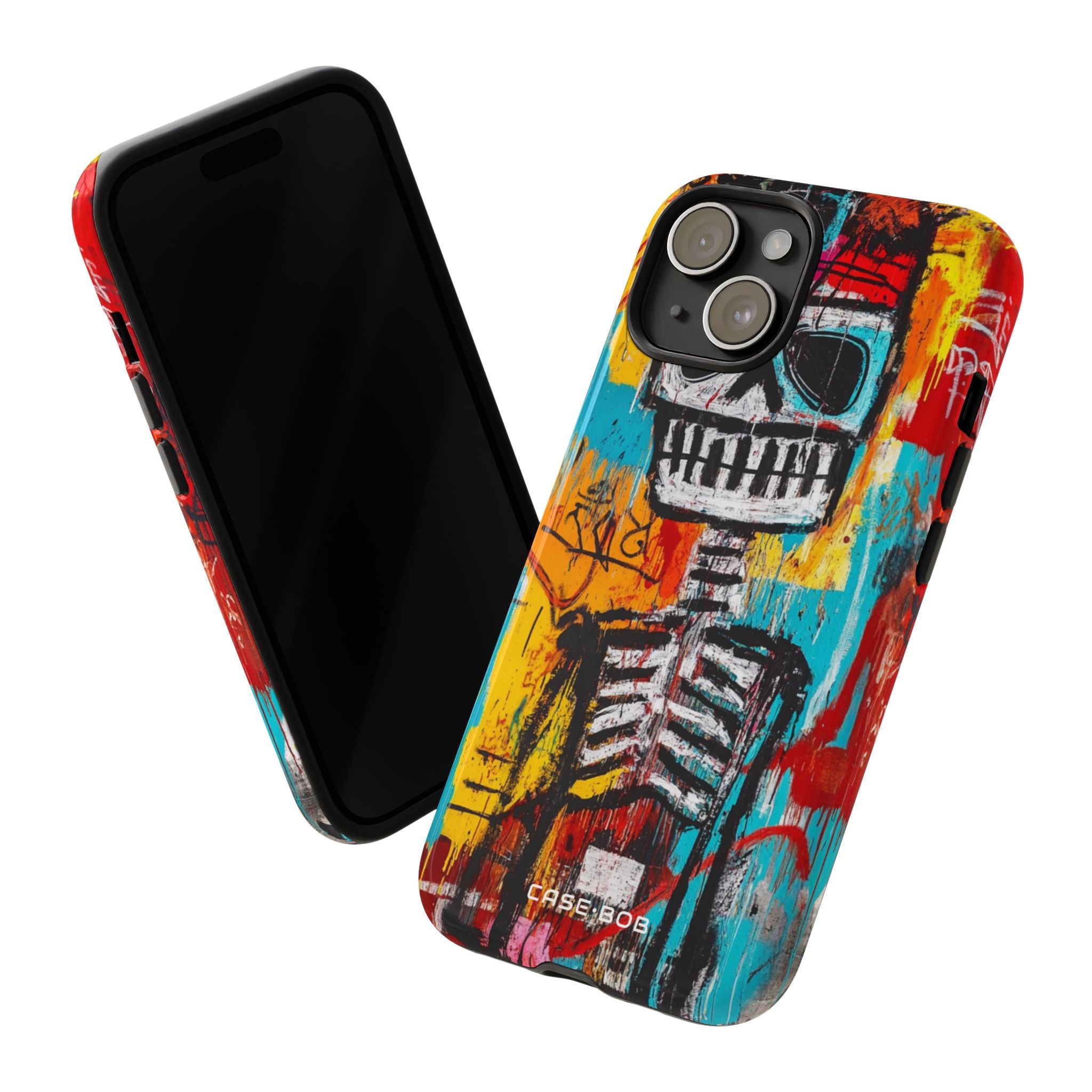 Skeleton Riot iPhone 15 Case - Tough