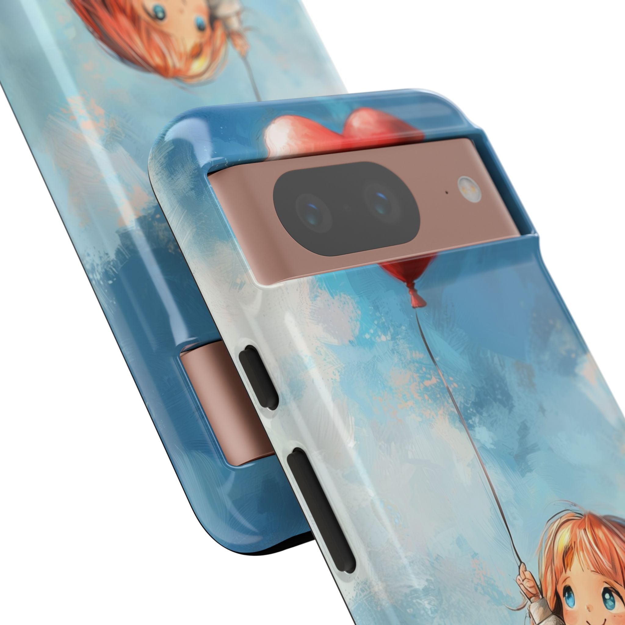 Crimson Heart Sky · Tough Phone Case for Google Pixel