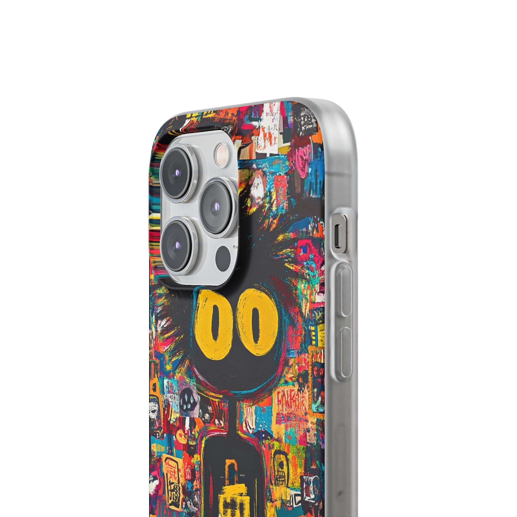 Spiky Shadow iPhone 14 Pro Cover - Zacht