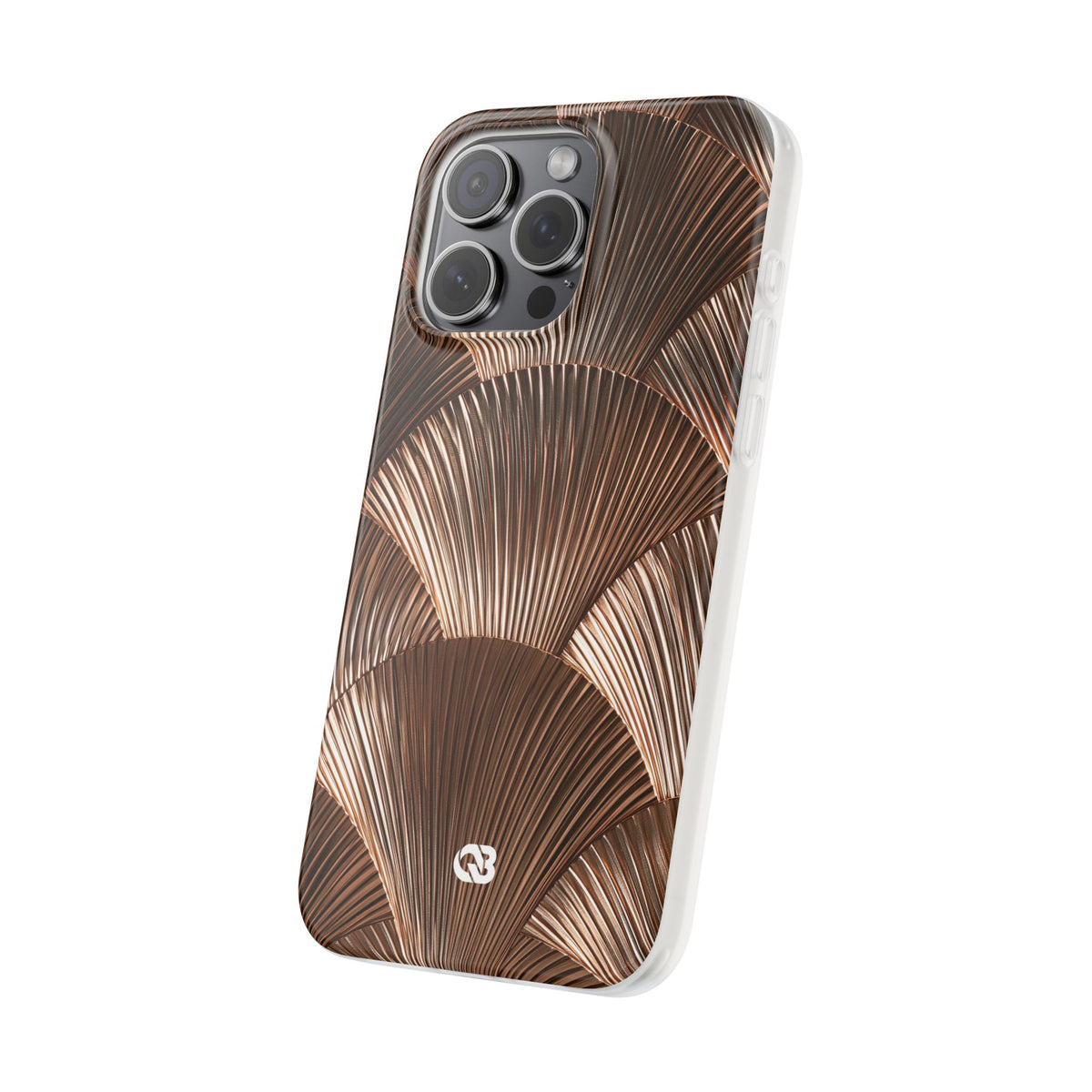 Rose Gilded Fan · Lite Phone Case for iPhone · Gold