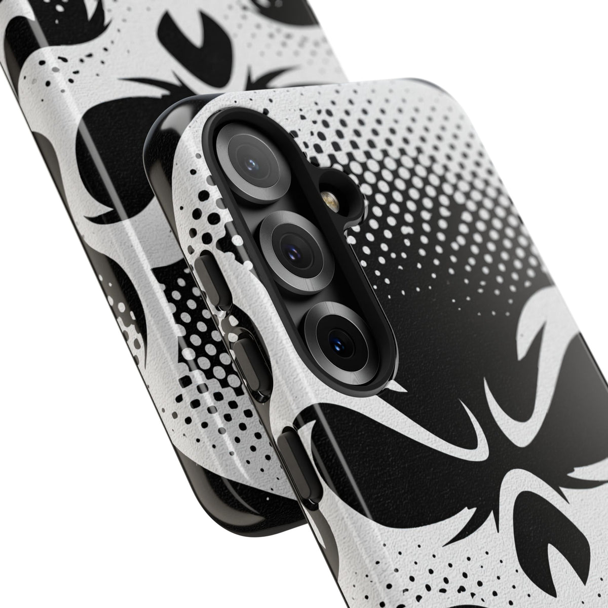 Phantom Halftone · Tough Phone Case for Samsung · Black