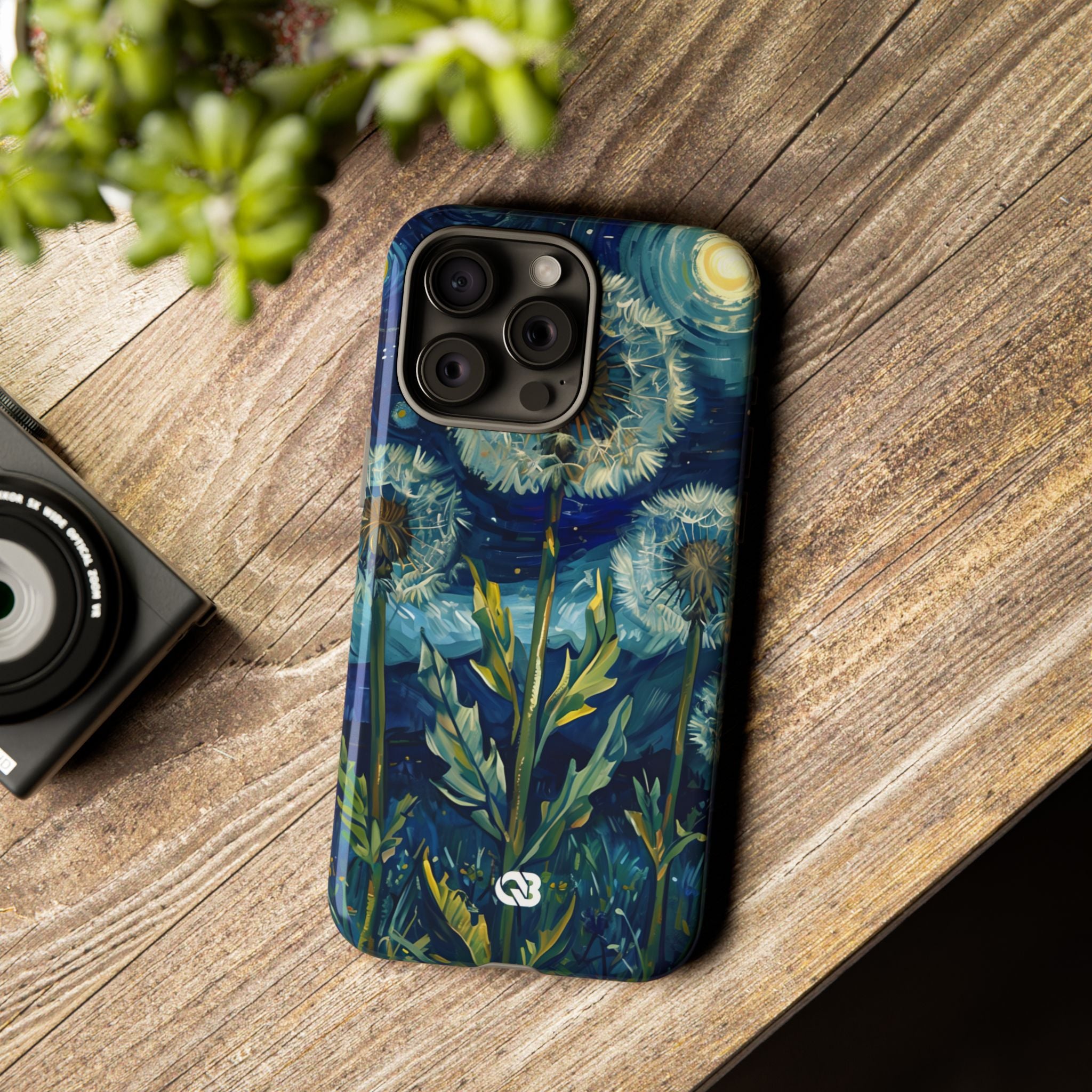 Starry Dandelion Swirl · Tough Telefoncover for iPhone