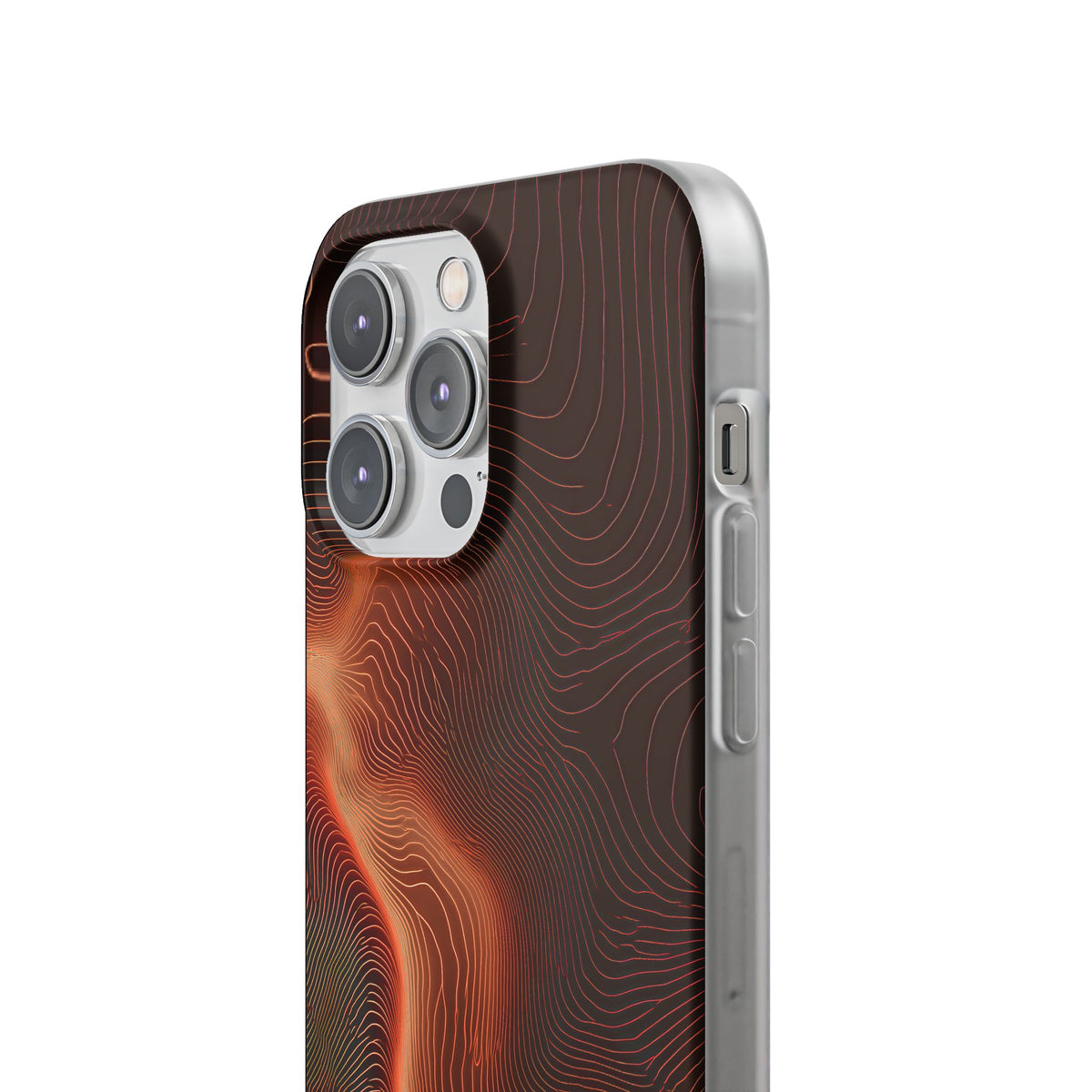 Caldera Ridge · Lite Phone Case for iPhone · Orange