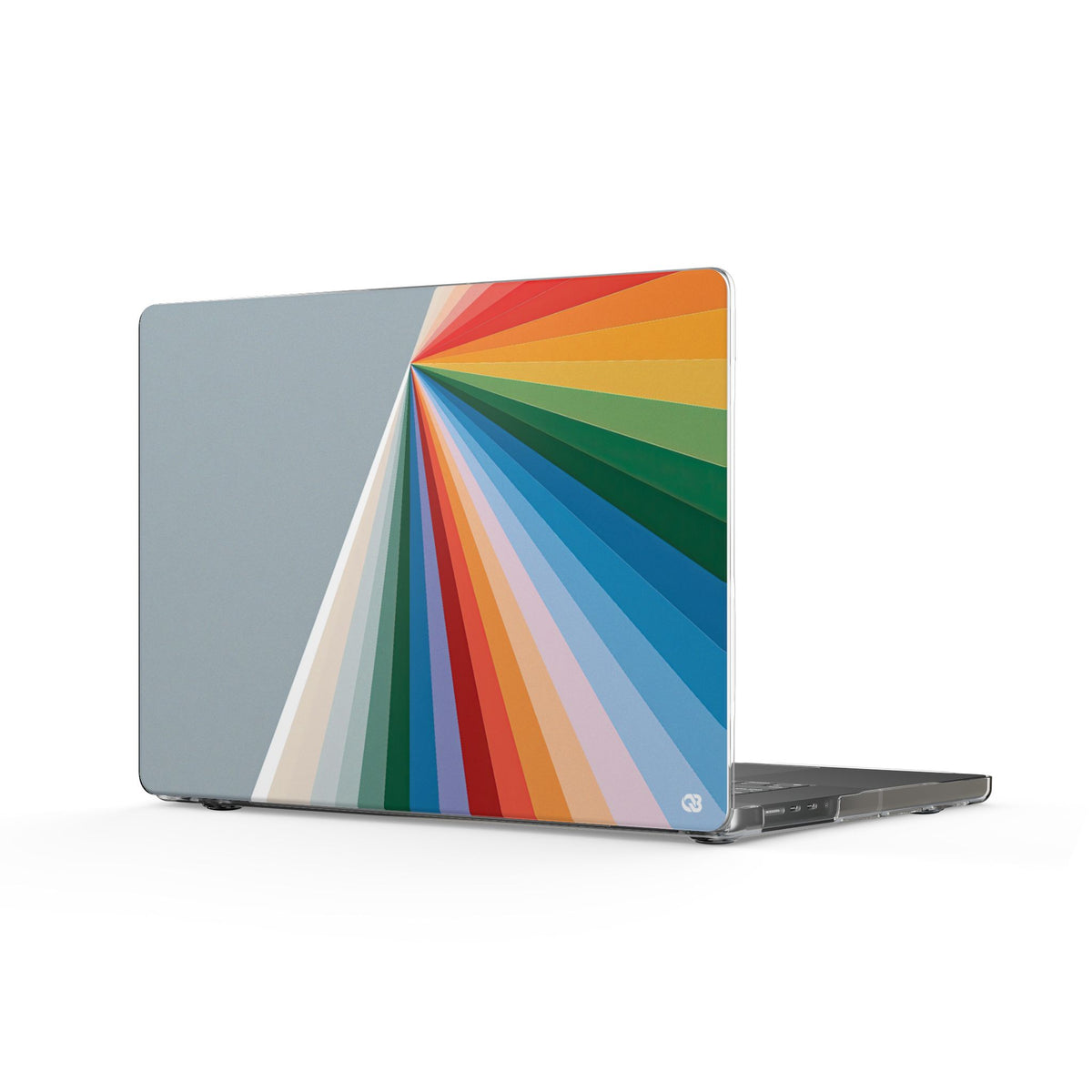 Prismatic Apex · Clear Hard Case for MacBook · Grey
