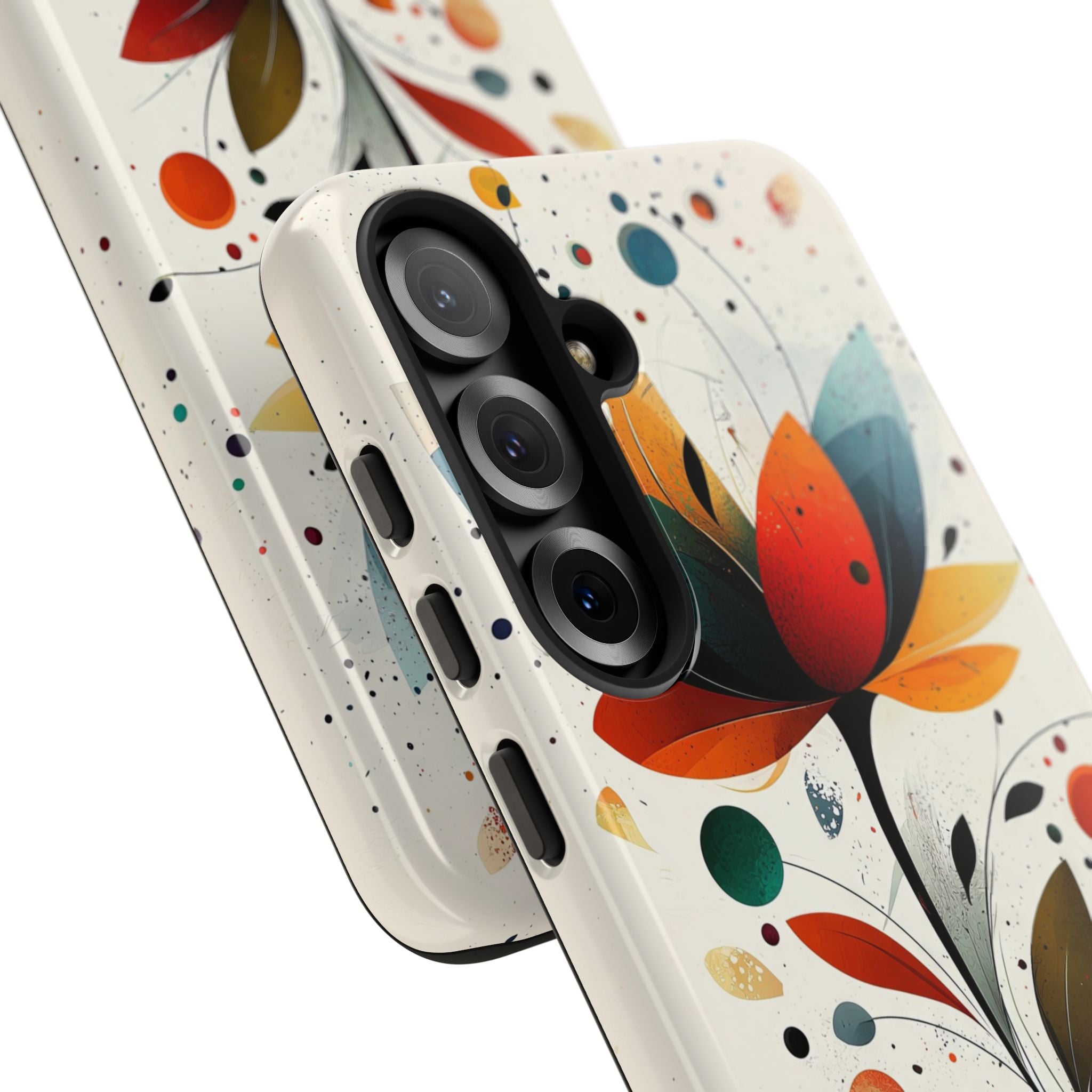 Burnt Petal Abstract · Tough Phone Case for Samsung