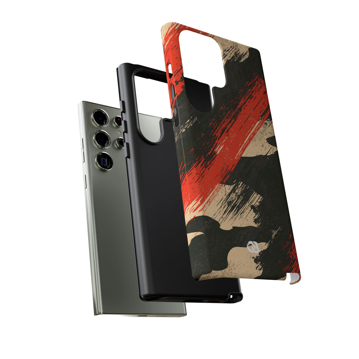Urban Slash Camo · Tough Phone Case for Samsung · Black