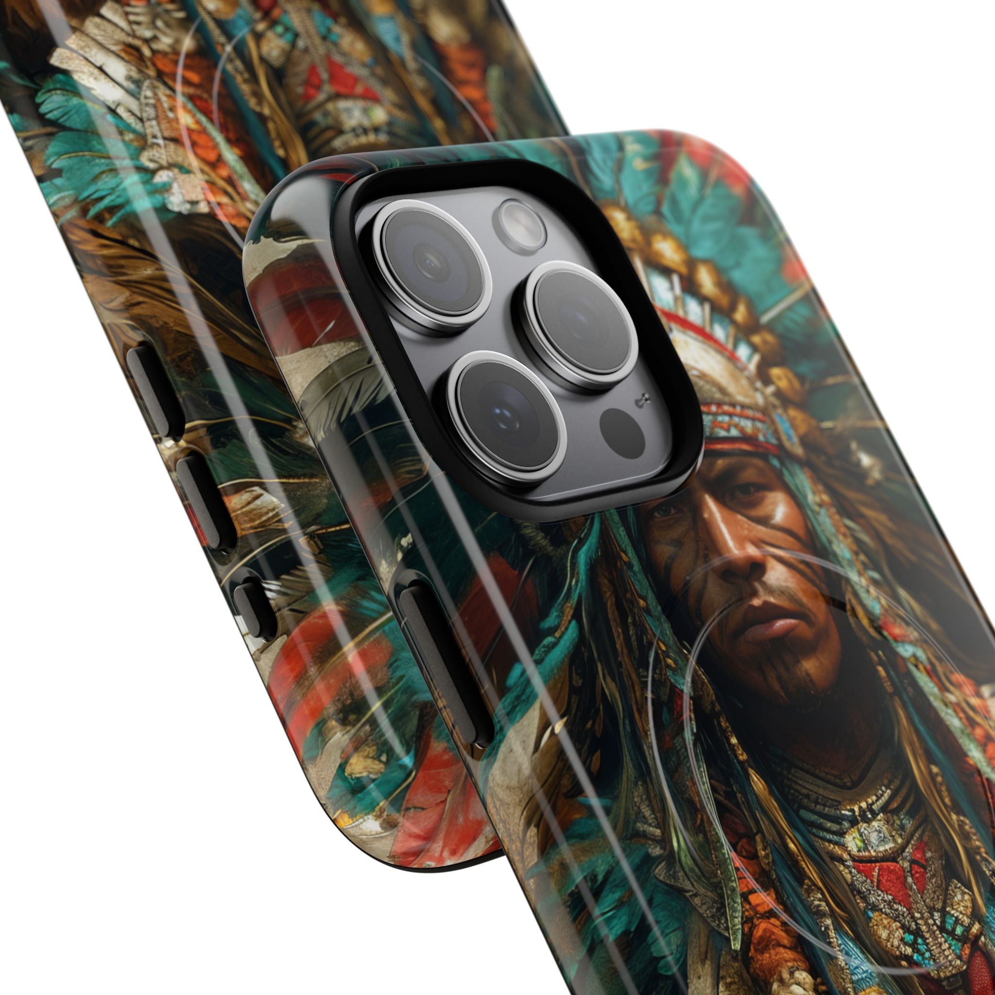 Feathered Majesty iPhone 15 Pro Max - Tough+ suojakotelo