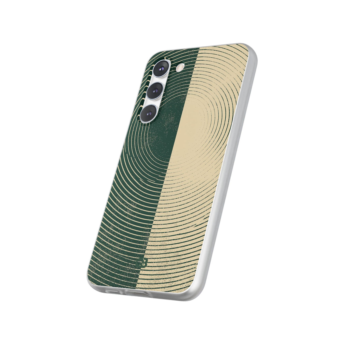 Green Lite Phone Case for Samsung - Evergreen Split Grain