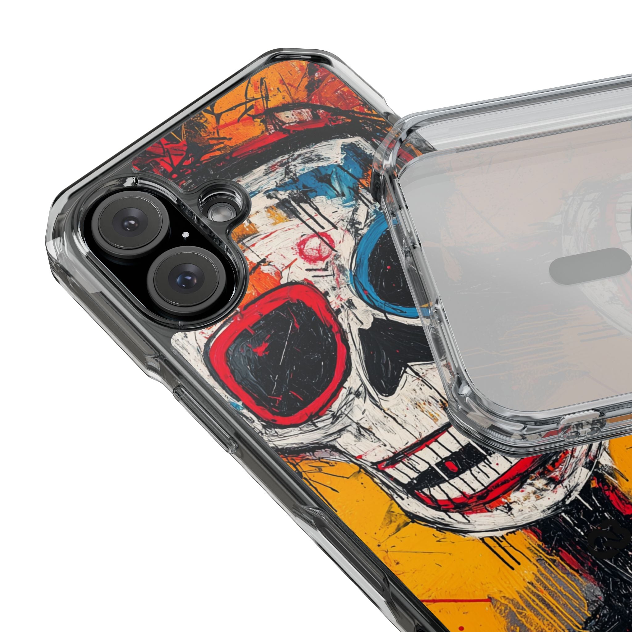 Vivid Graffiti Skull · Impact Phone Case for iPhone · Magsafe